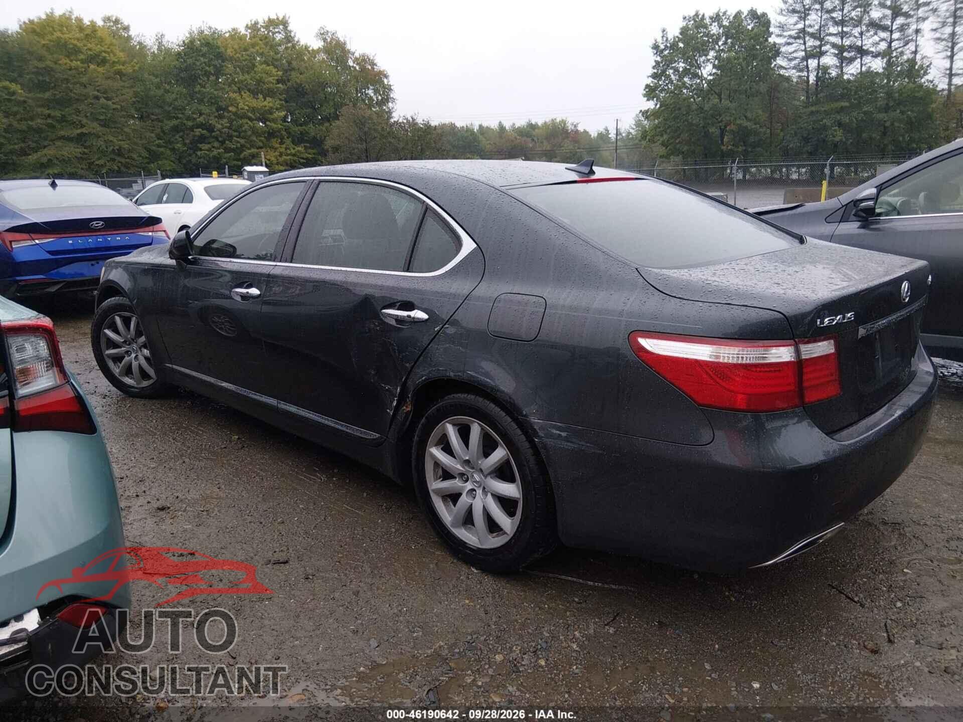 LEXUS LS 460 2009 - JTHGL46FX95034860