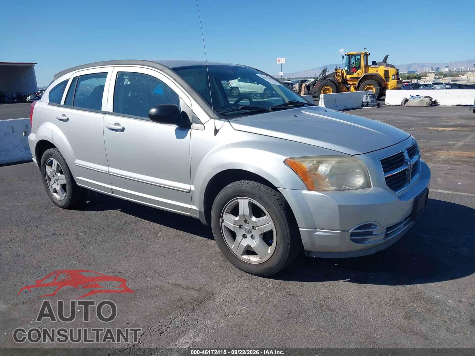 DODGE CALIBER 2009 - 1B3HB48A09D206623
