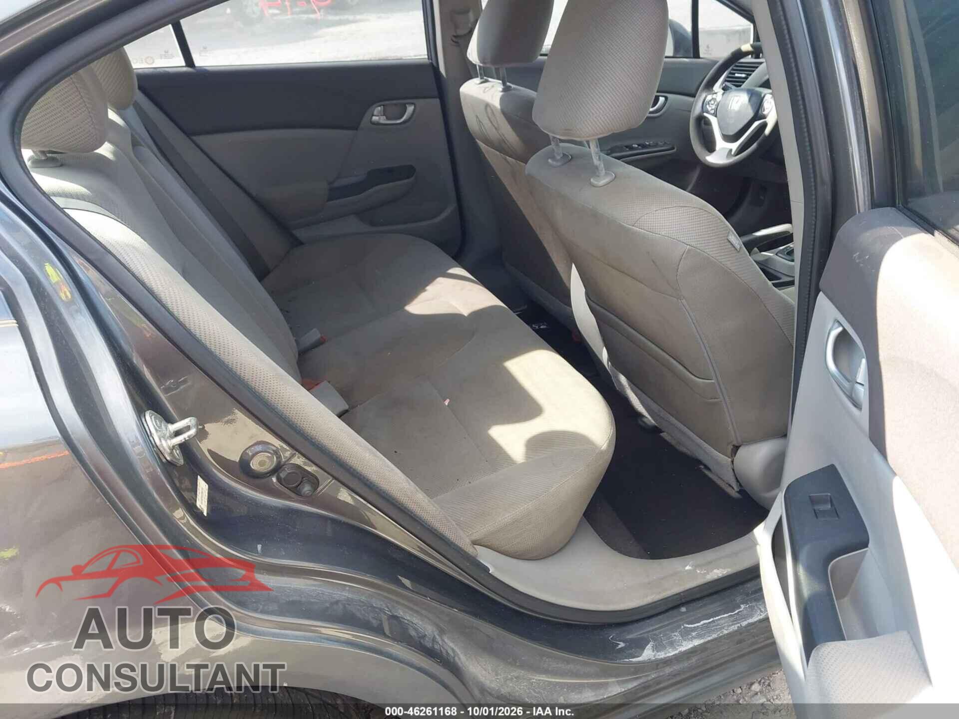 HONDA CIVIC 2012 - 19XFB2F8XCE081209