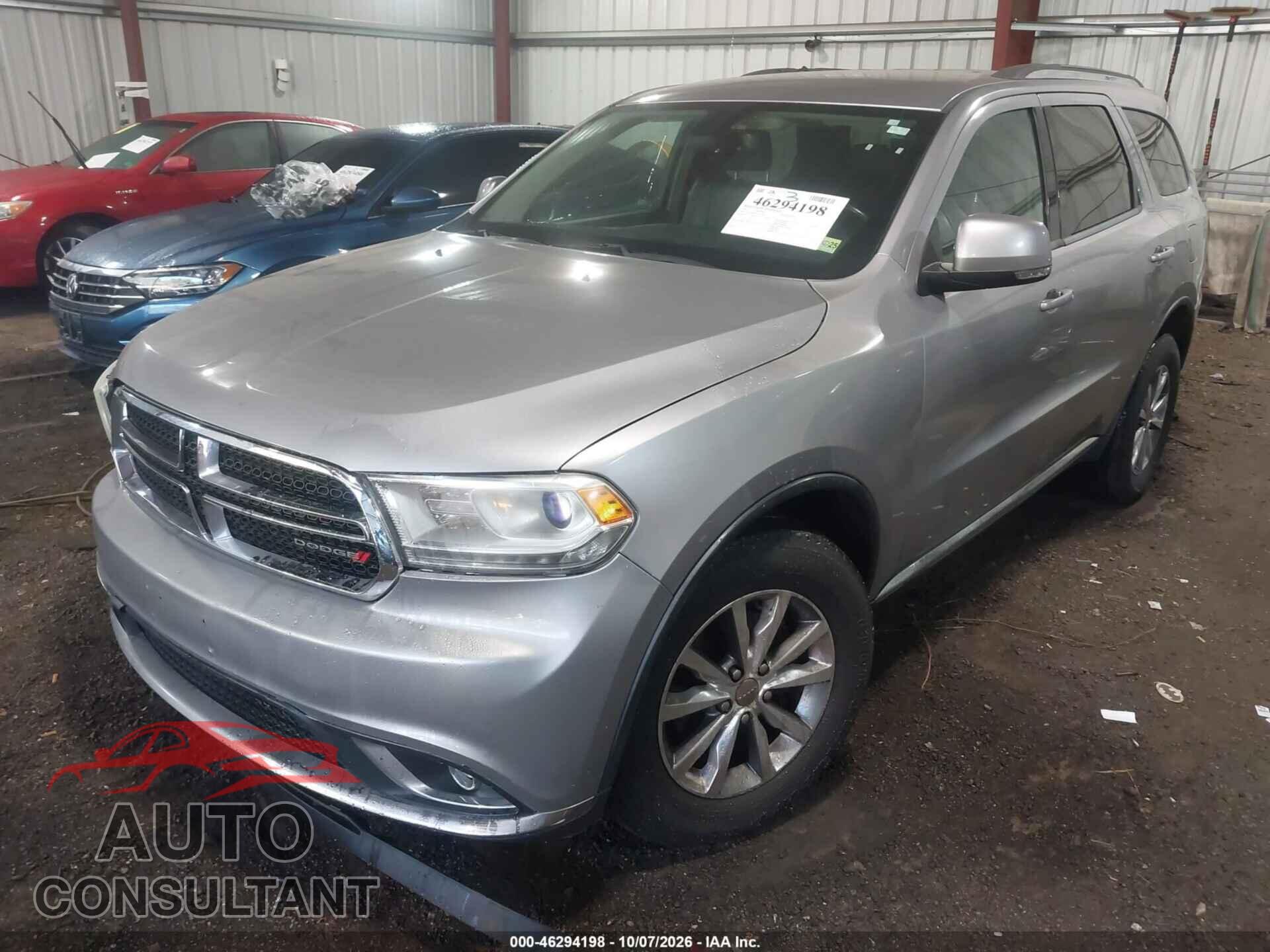 DODGE DURANGO 2015 - 1C4RDJDG7FC201961