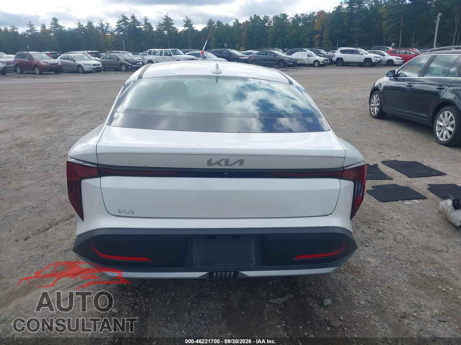 KIA K4 2025 - 3KPFT4DE3SE093301
