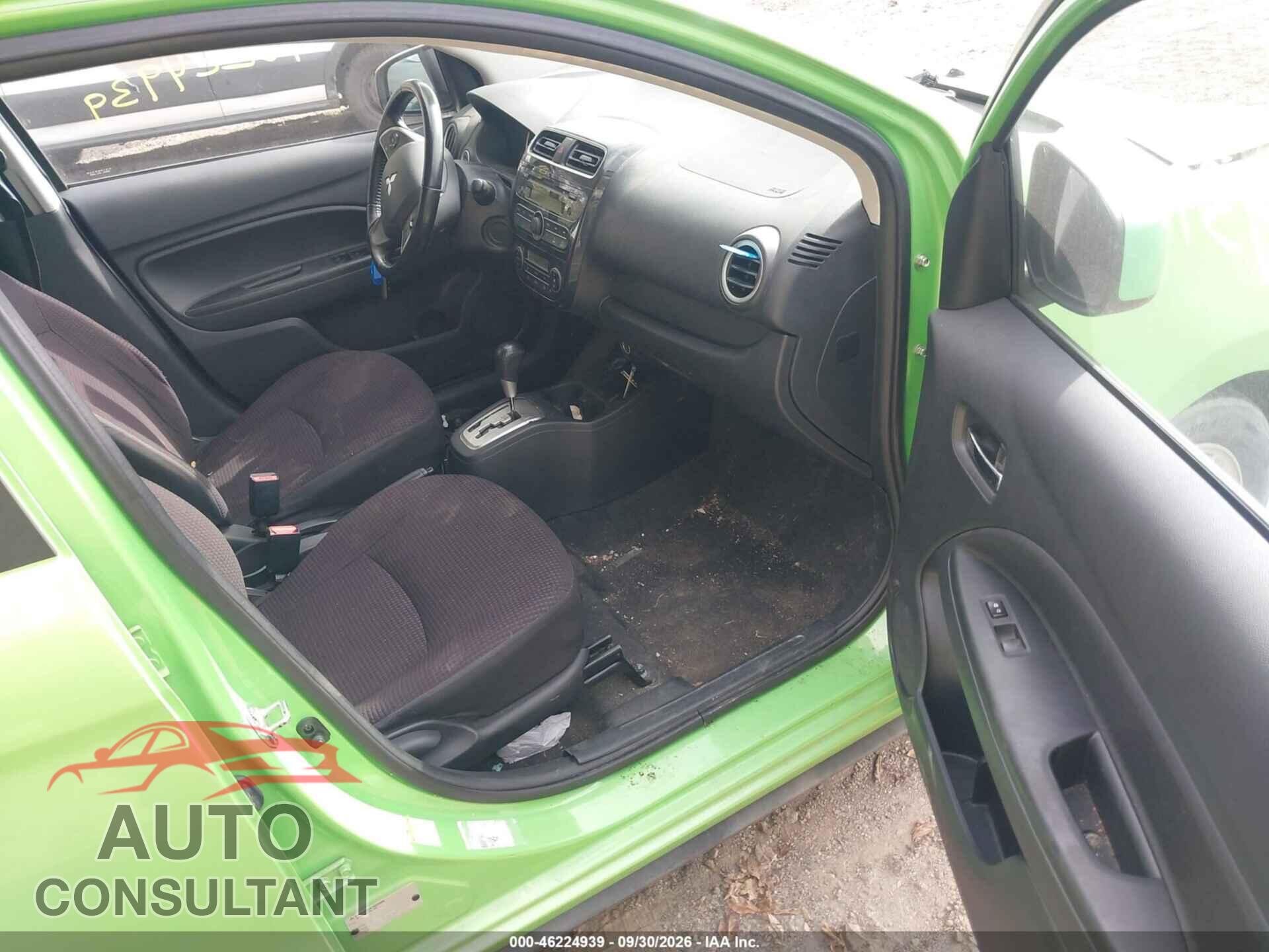 MITSUBISHI MIRAGE 2014 - ML32A4HJ0EH015197
