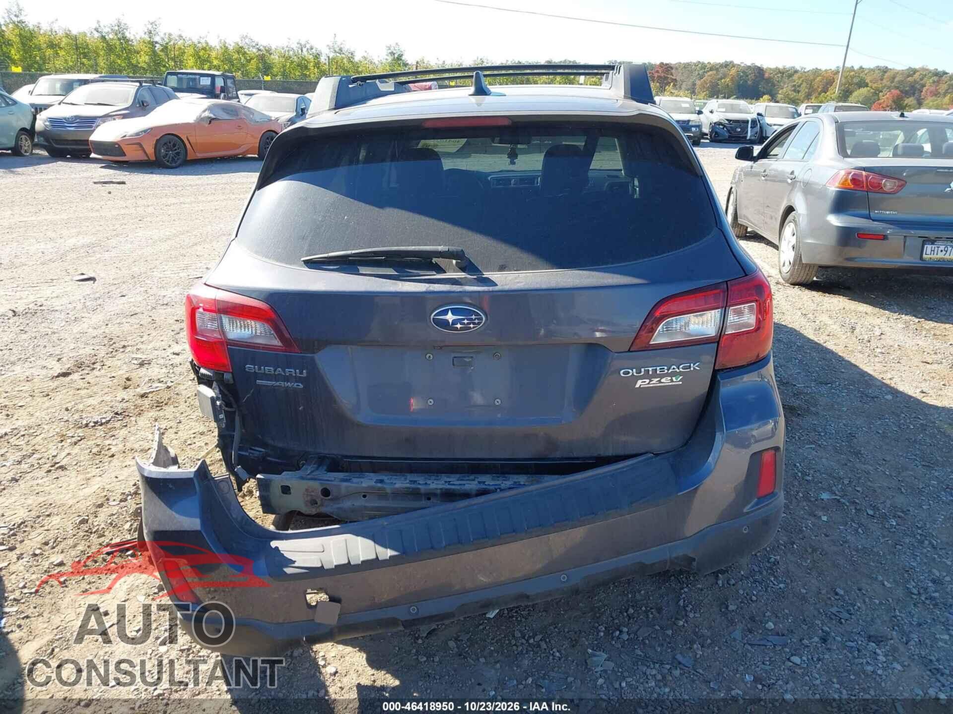 SUBARU OUTBACK 2017 - 4S4BSANC3H3391078