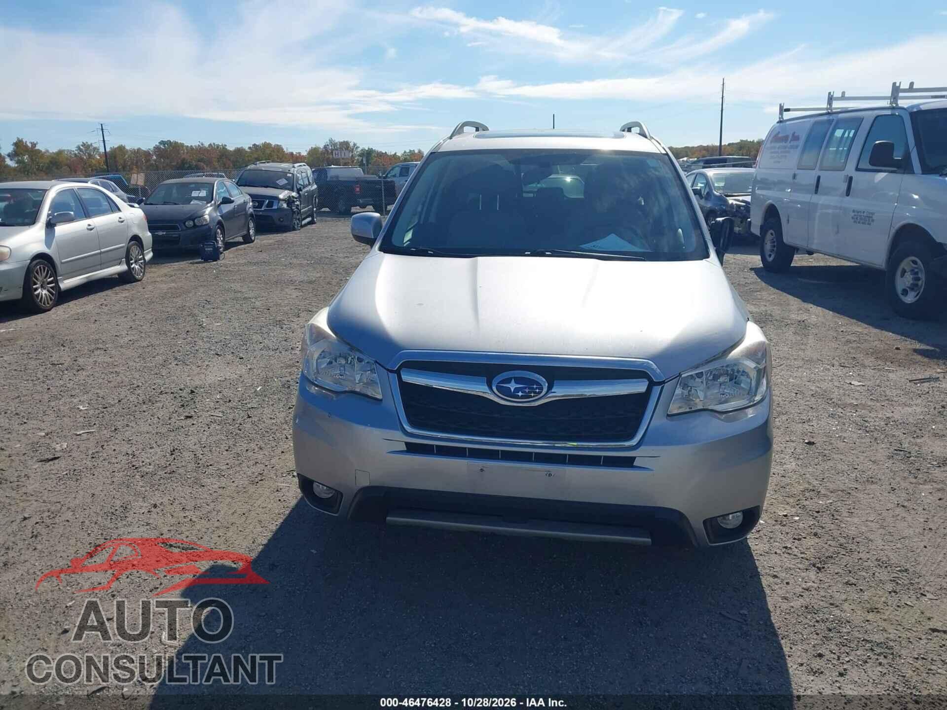 SUBARU FORESTER 2014 - JF2SJAHC8EH433103