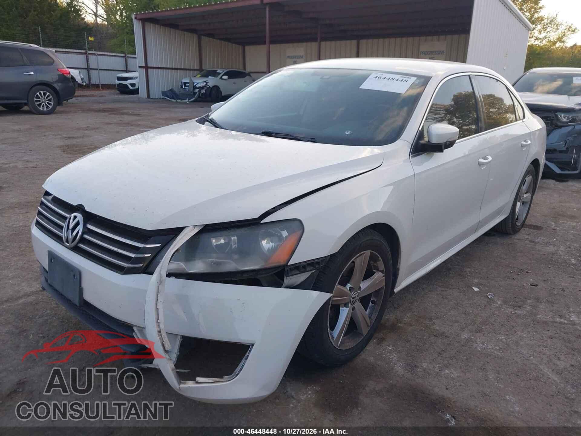 VOLKSWAGEN PASSAT 2014 - 1VWBP7A38EC002362