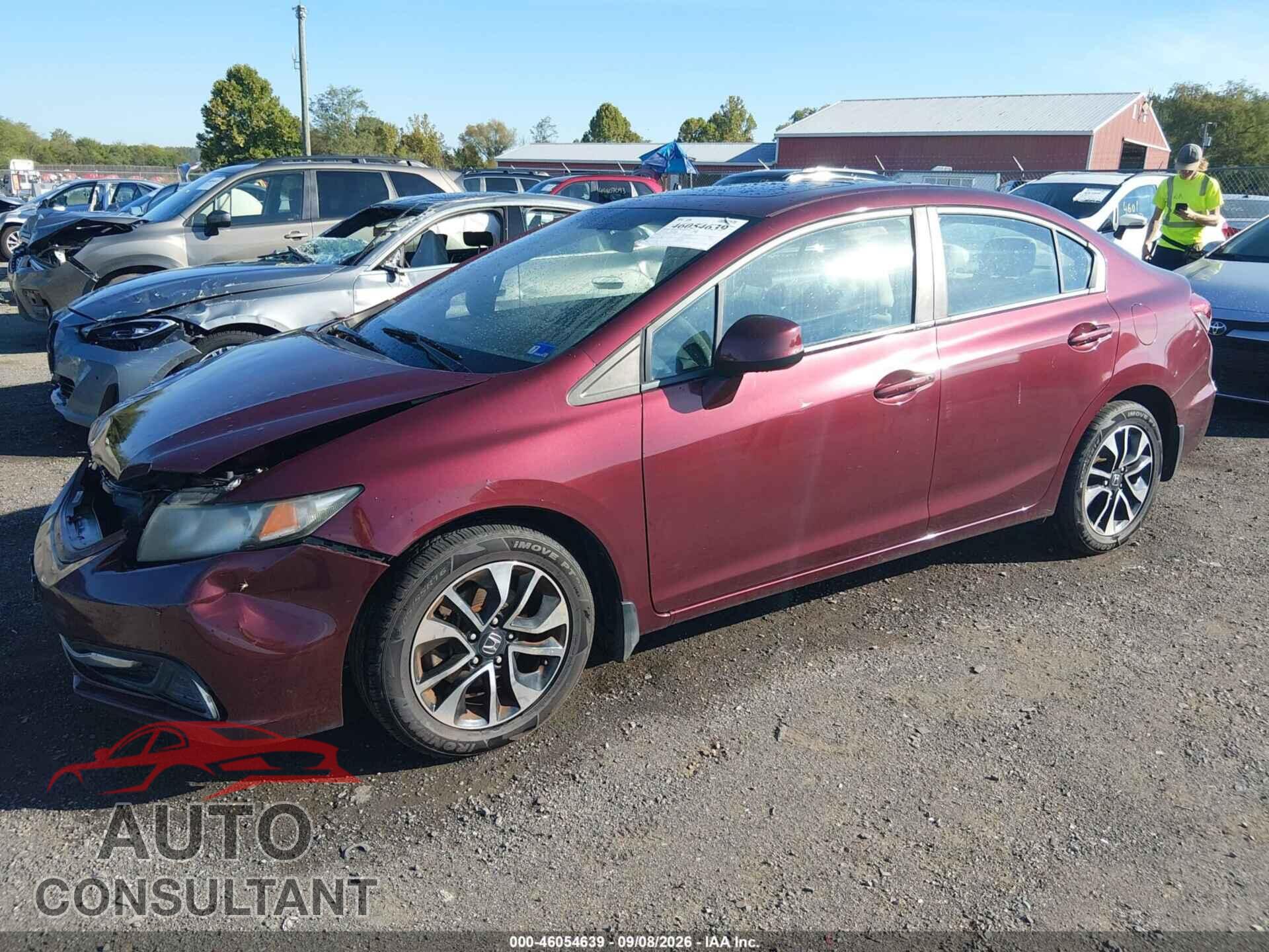 HONDA CIVIC 2013 - 2HGFB2F86DH559049