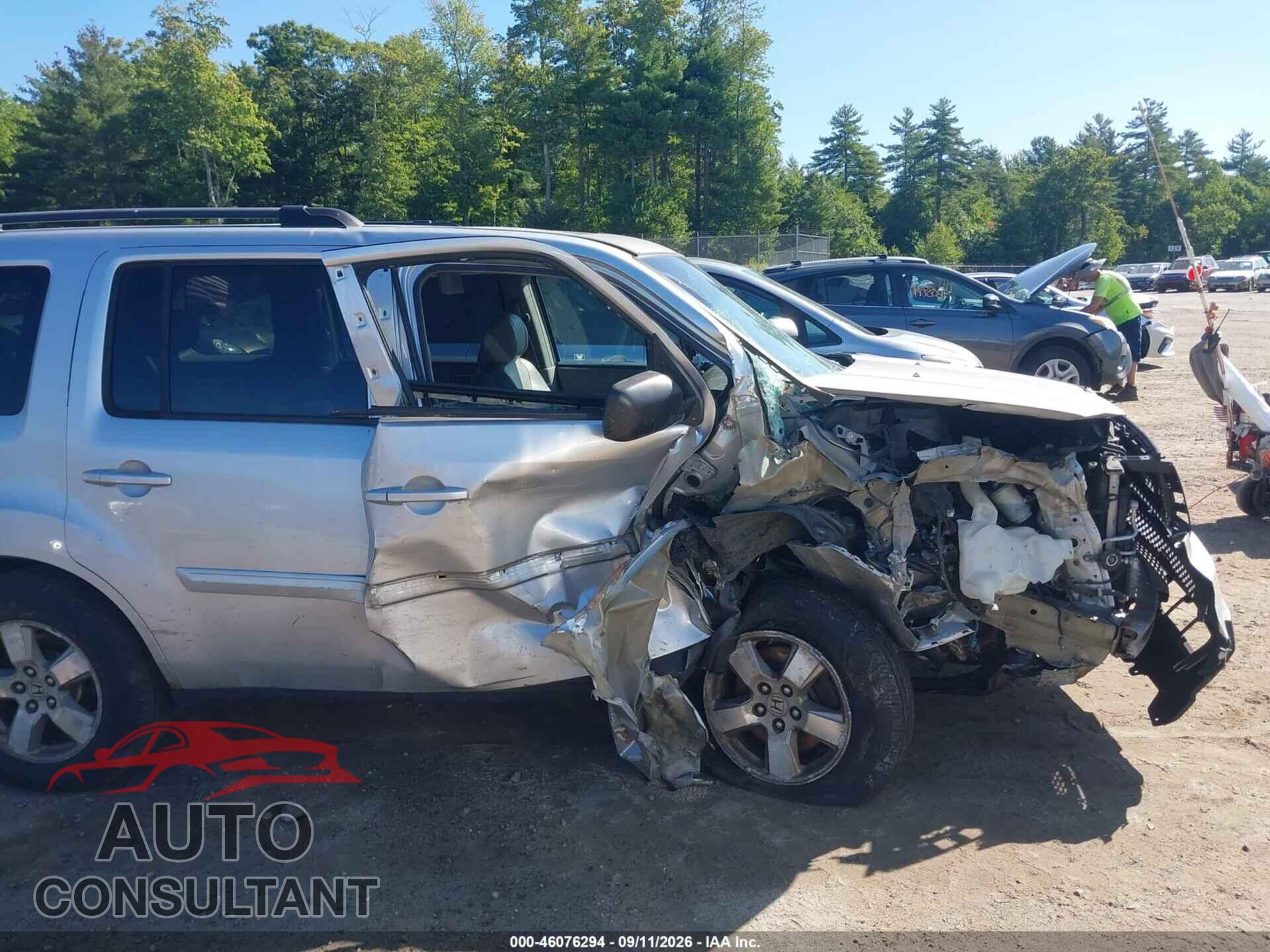 HONDA PILOT 2009 - 5FNYF48629B015034