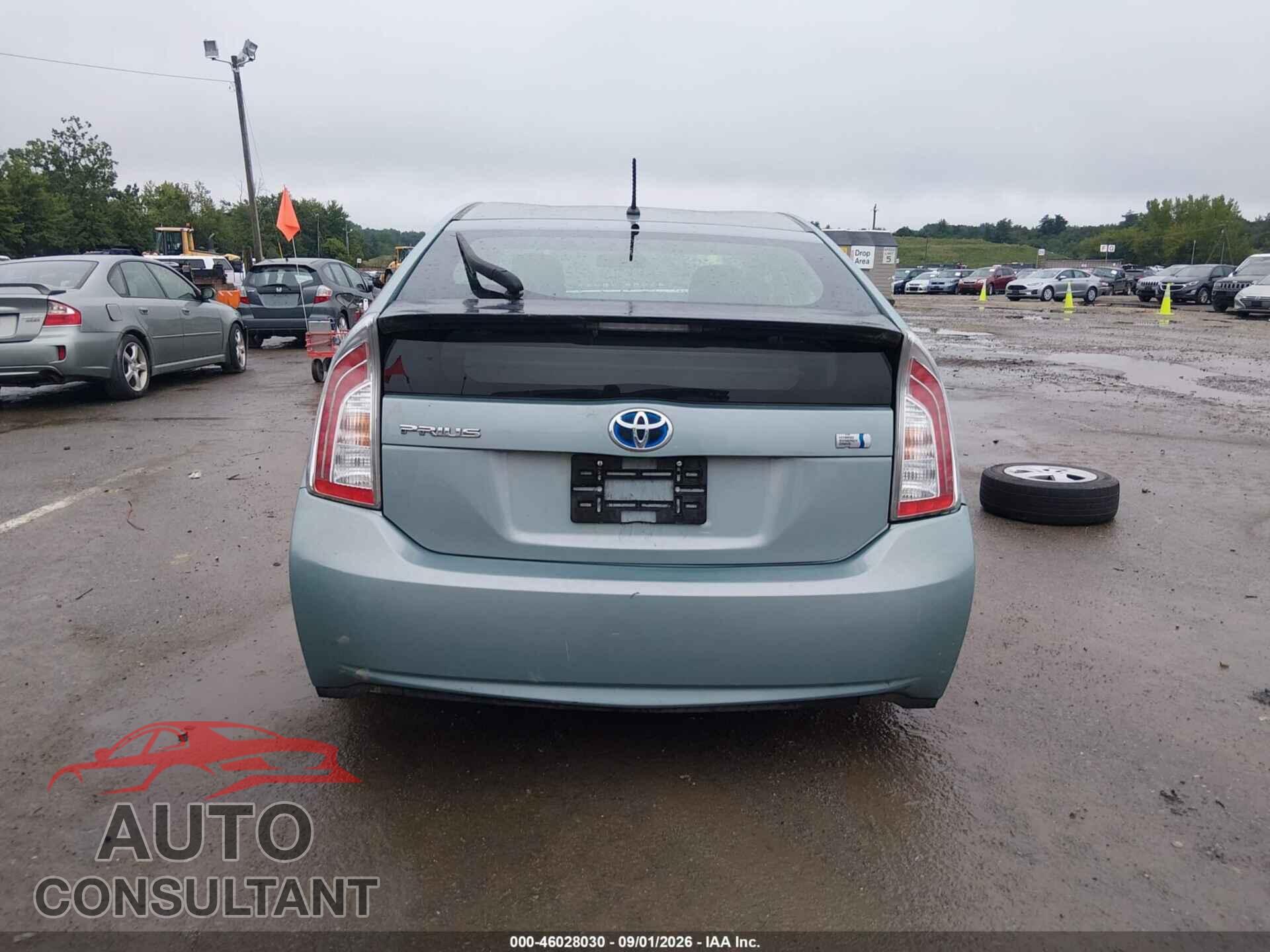 TOYOTA PRIUS 2012 - JTDKN3DUXC1555190