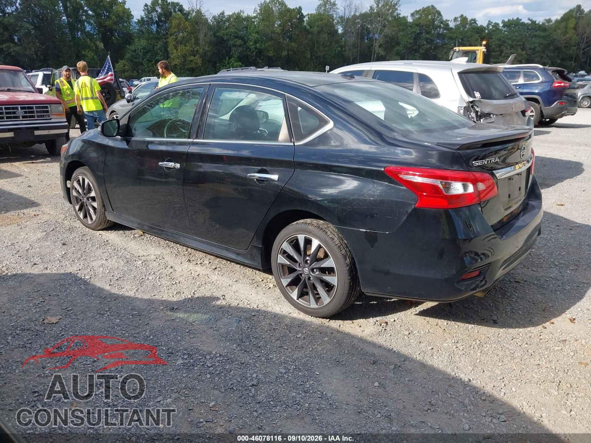 NISSAN SENTRA 2017 - 3N1AB7AP1HY392302