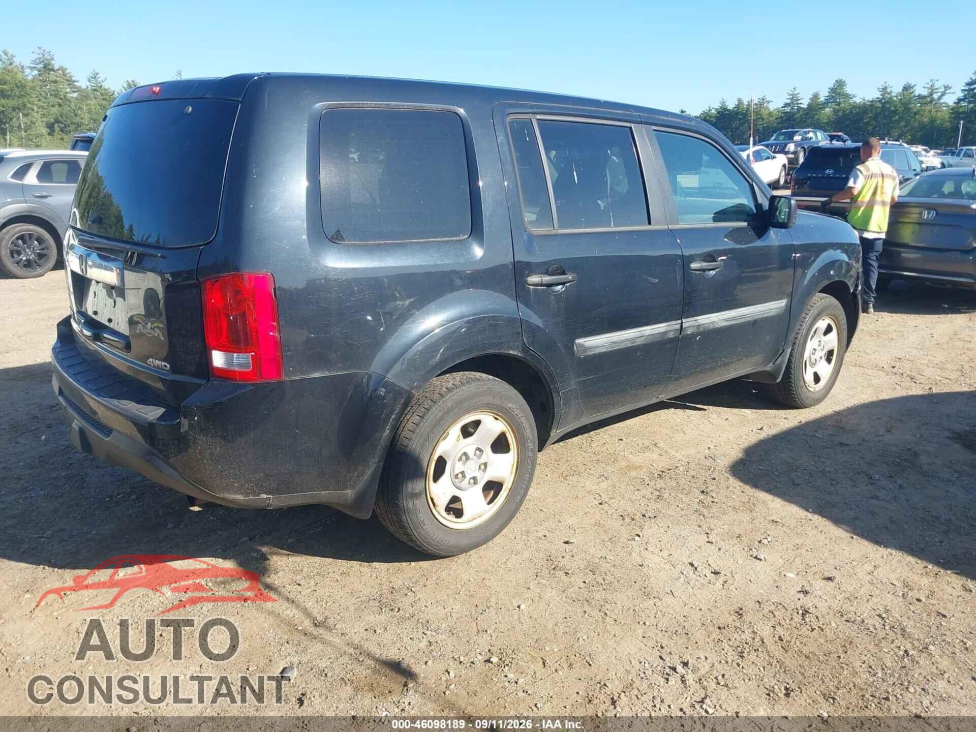 HONDA PILOT 2014 - 5FNYF4H20EB041848