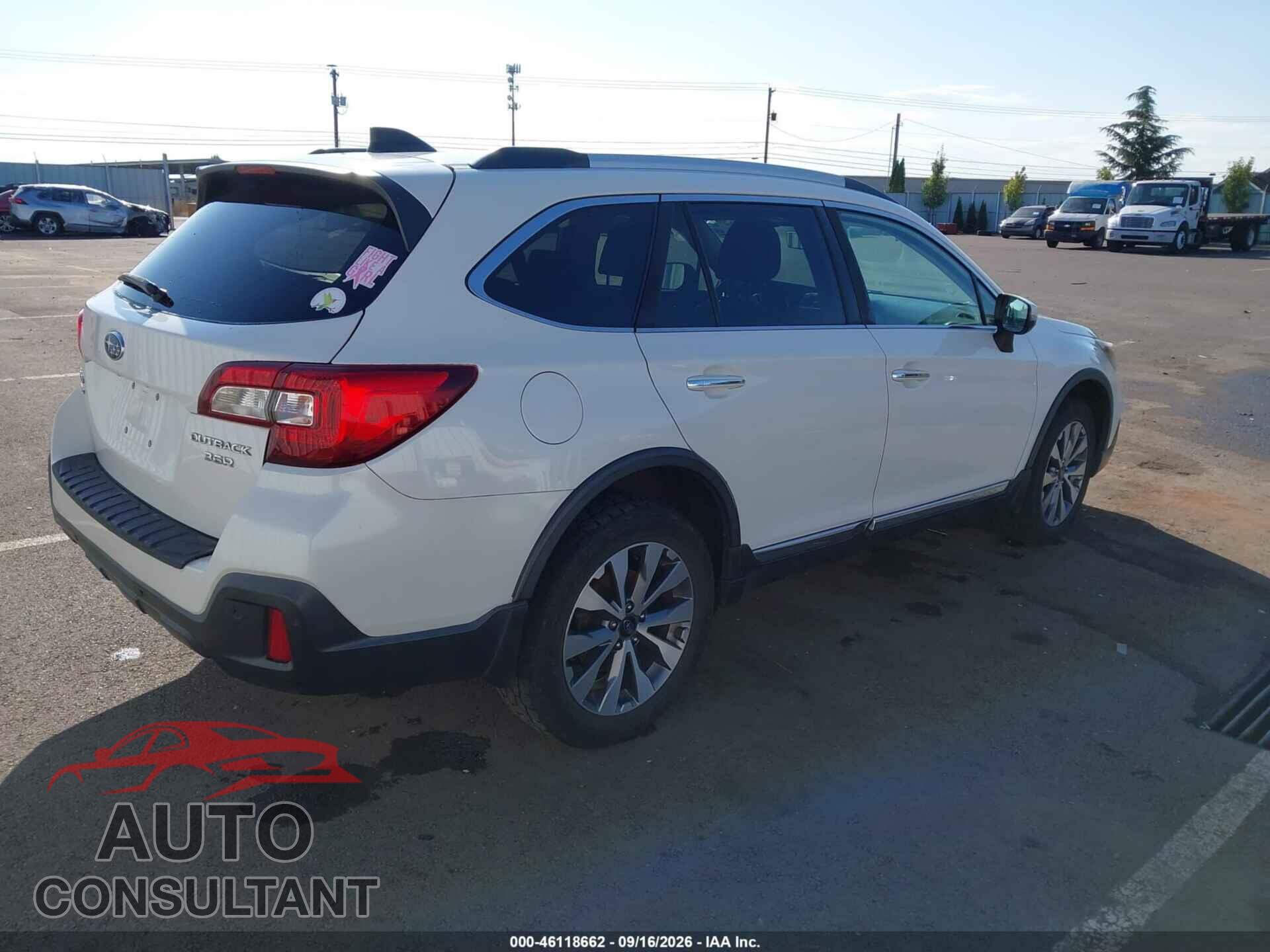 SUBARU OUTBACK 2019 - 4S4BSETC1K3205846