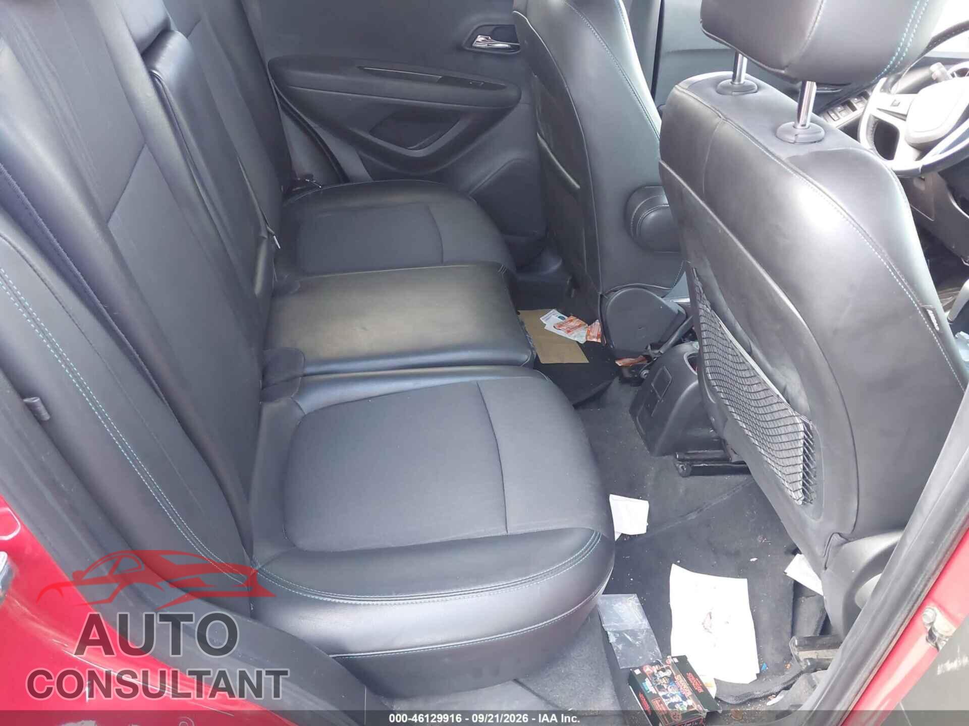 CHEVROLET TRAX 2016 - KL7CJLSB7GB575024