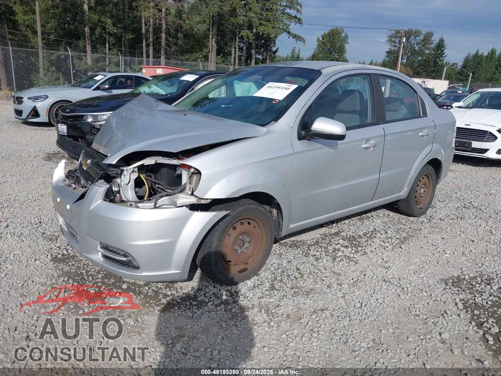 CHEVROLET AVEO 2011 - KL1TD5DE7BB151372
