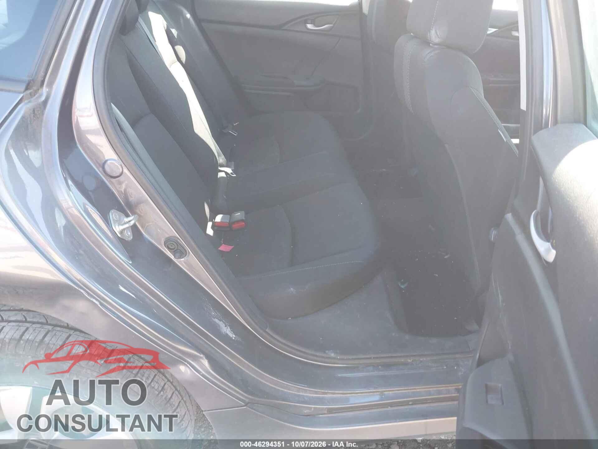 HONDA CIVIC 2017 - 19XFC2F59HE228145