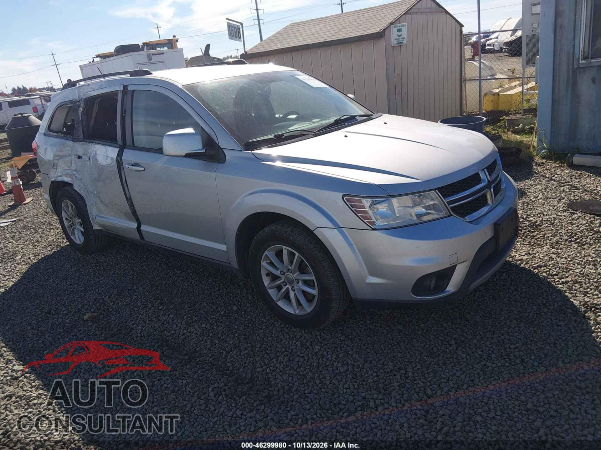 DODGE JOURNEY 2013 - 3C4PDCBG5DT623508