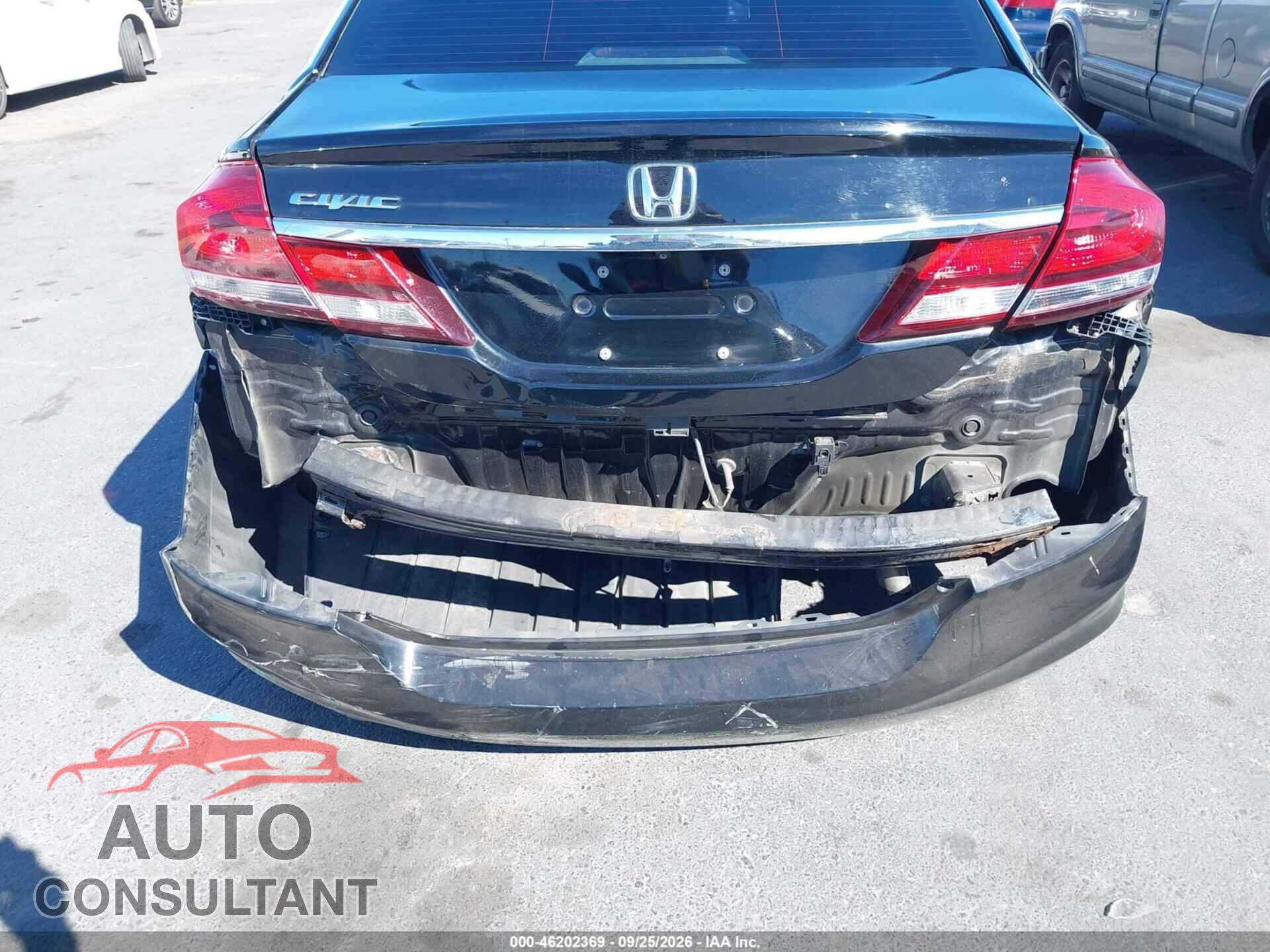 HONDA CIVIC 2015 - 19XFB2F80FE117445