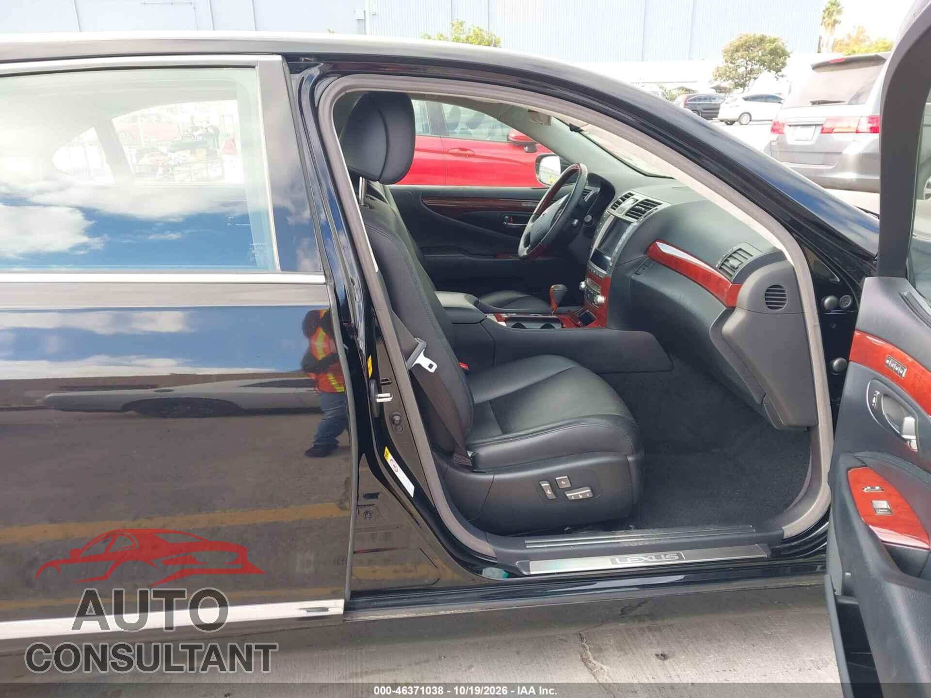 LEXUS LS 460 2010 - JTHGL5EF7A5041549