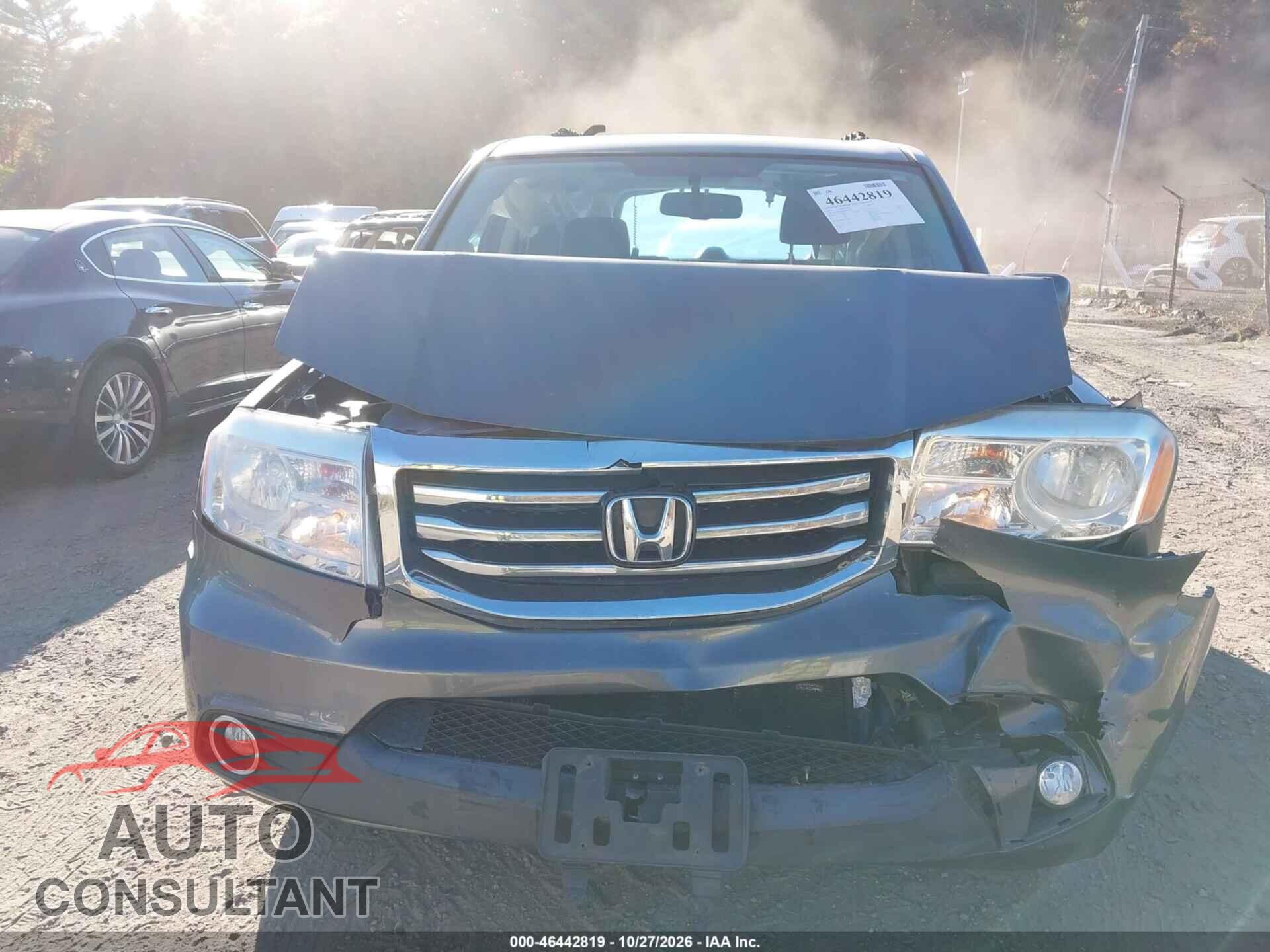 HONDA PILOT 2013 - 5FNYF4H59DB071259