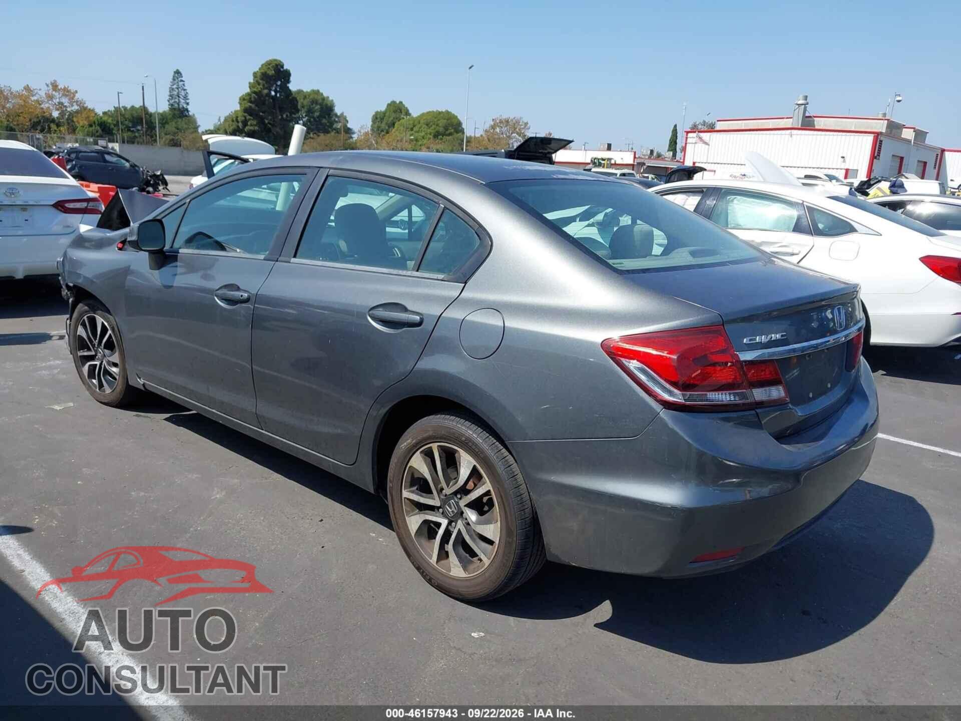 HONDA CIVIC 2013 - 19XFB2F83DE252447