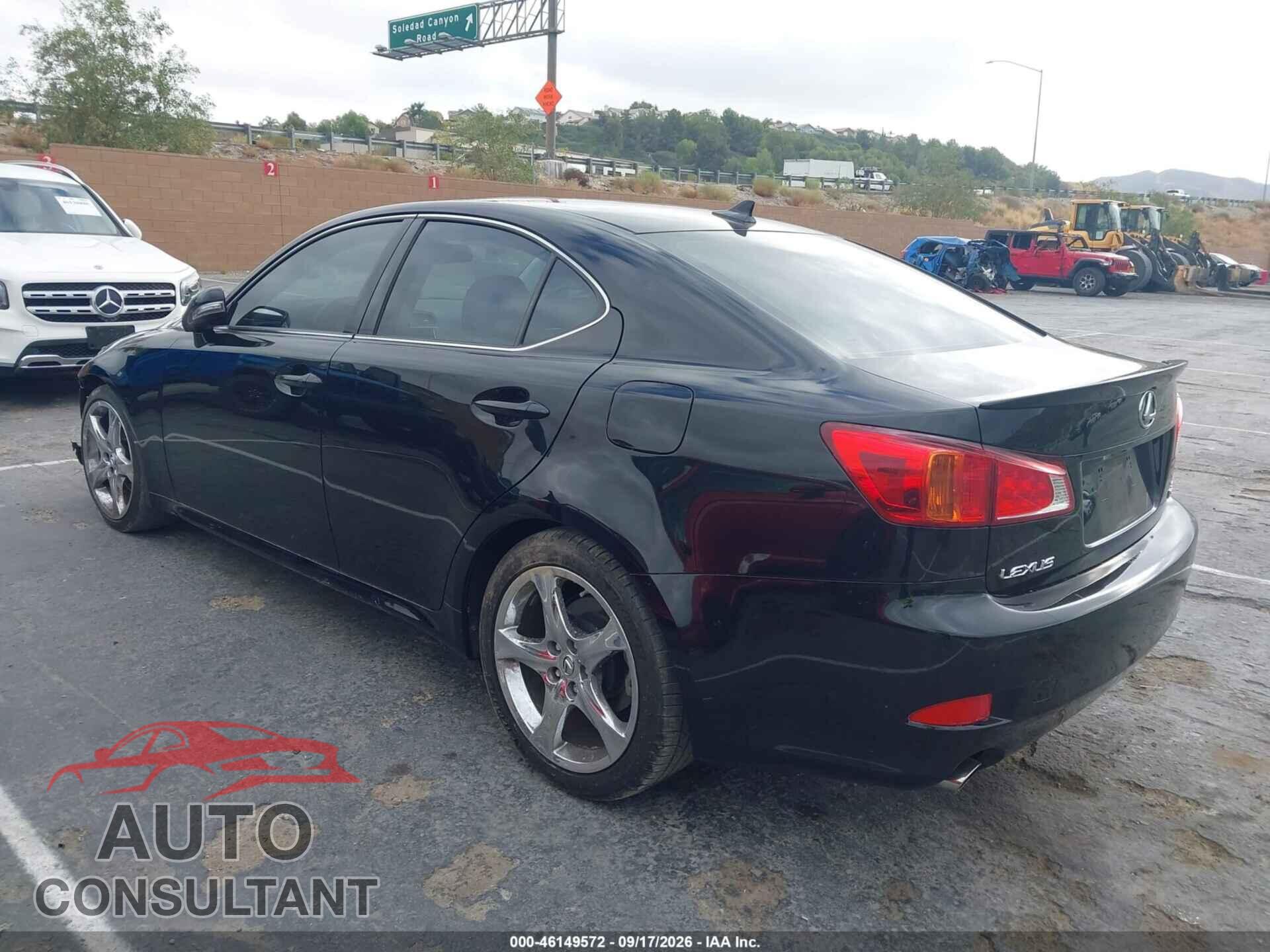 LEXUS IS 250 2009 - JTHBK262392084595