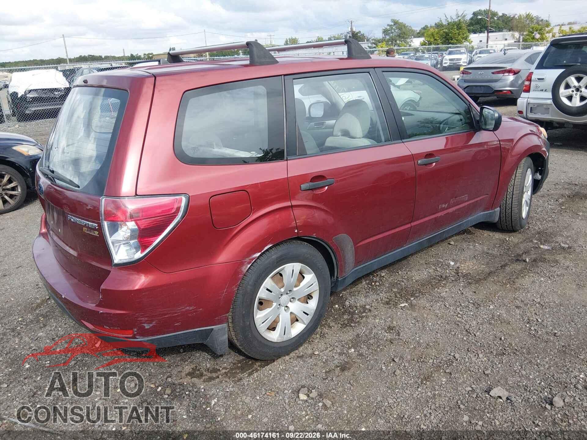 SUBARU FORESTER 2010 - JF2SH6AC7AG718054