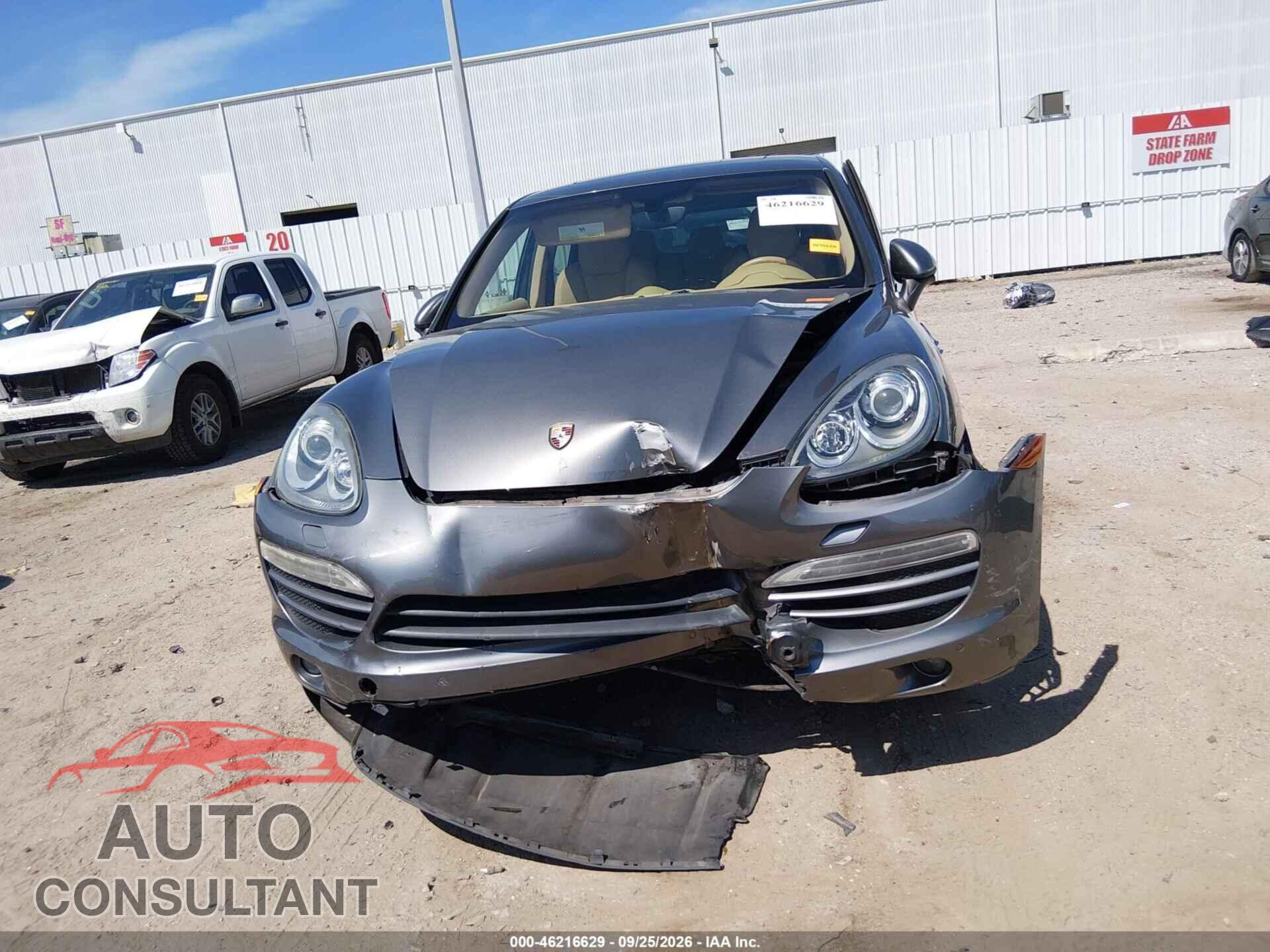 PORSCHE CAYENNE 2013 - WP1AA2A29DLA03771