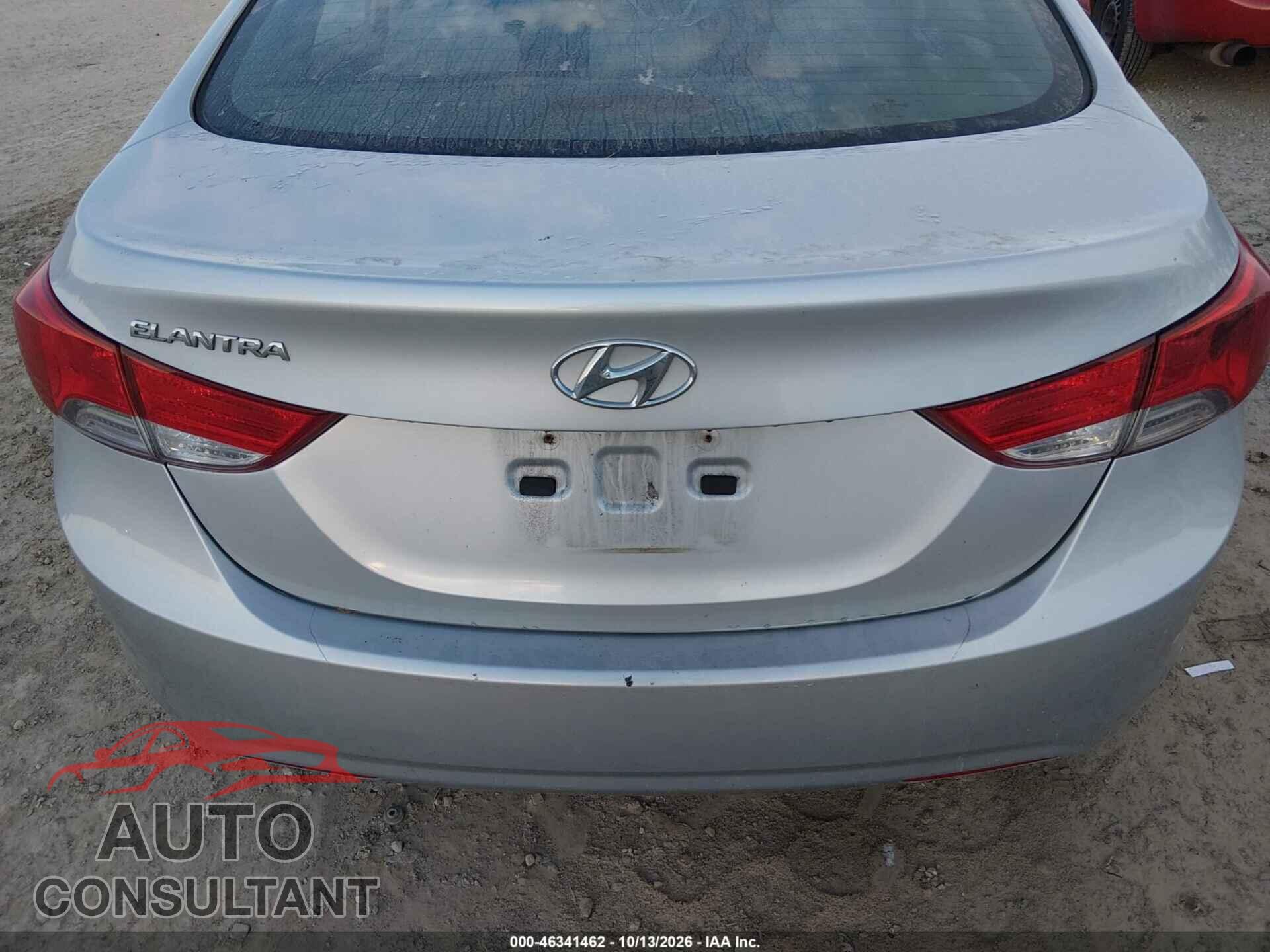 HYUNDAI ELANTRA 2012 - 5NPDH4AE0CH063876