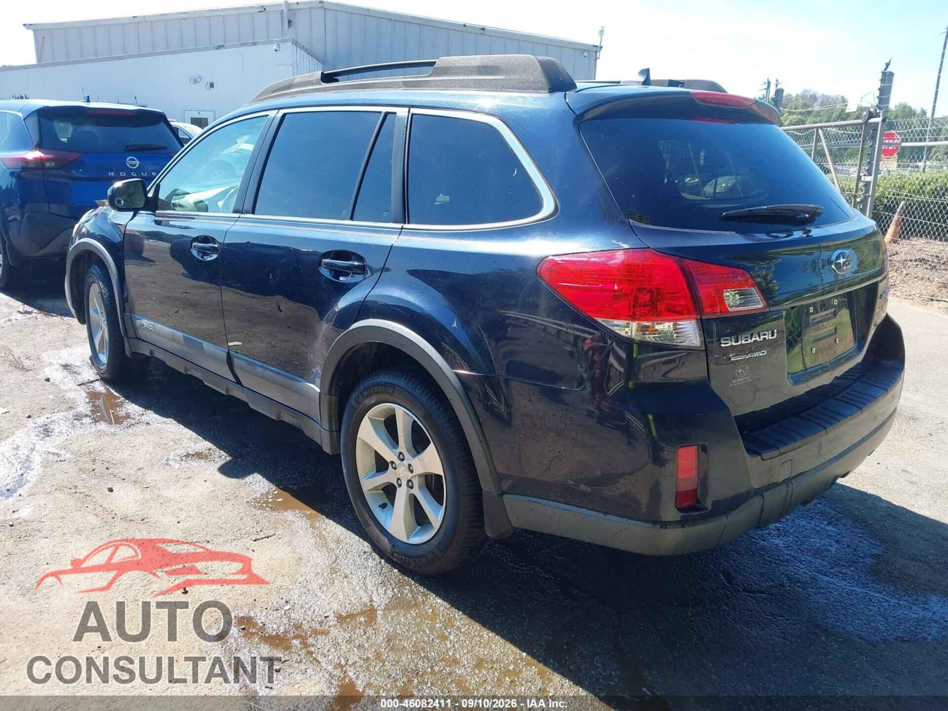 SUBARU OUTBACK 2013 - 4S4BRBKC5D3295422