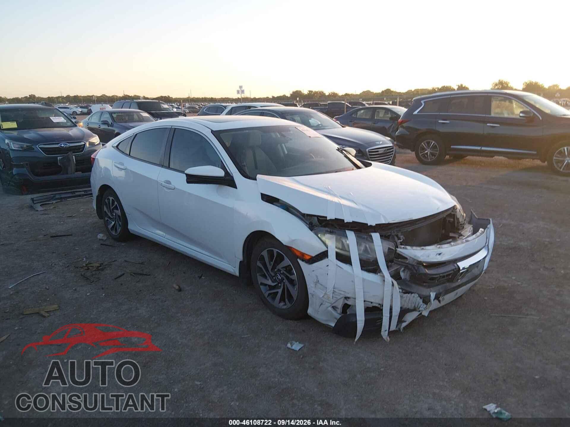 HONDA CIVIC 2018 - 19XFC2F7XJE017690