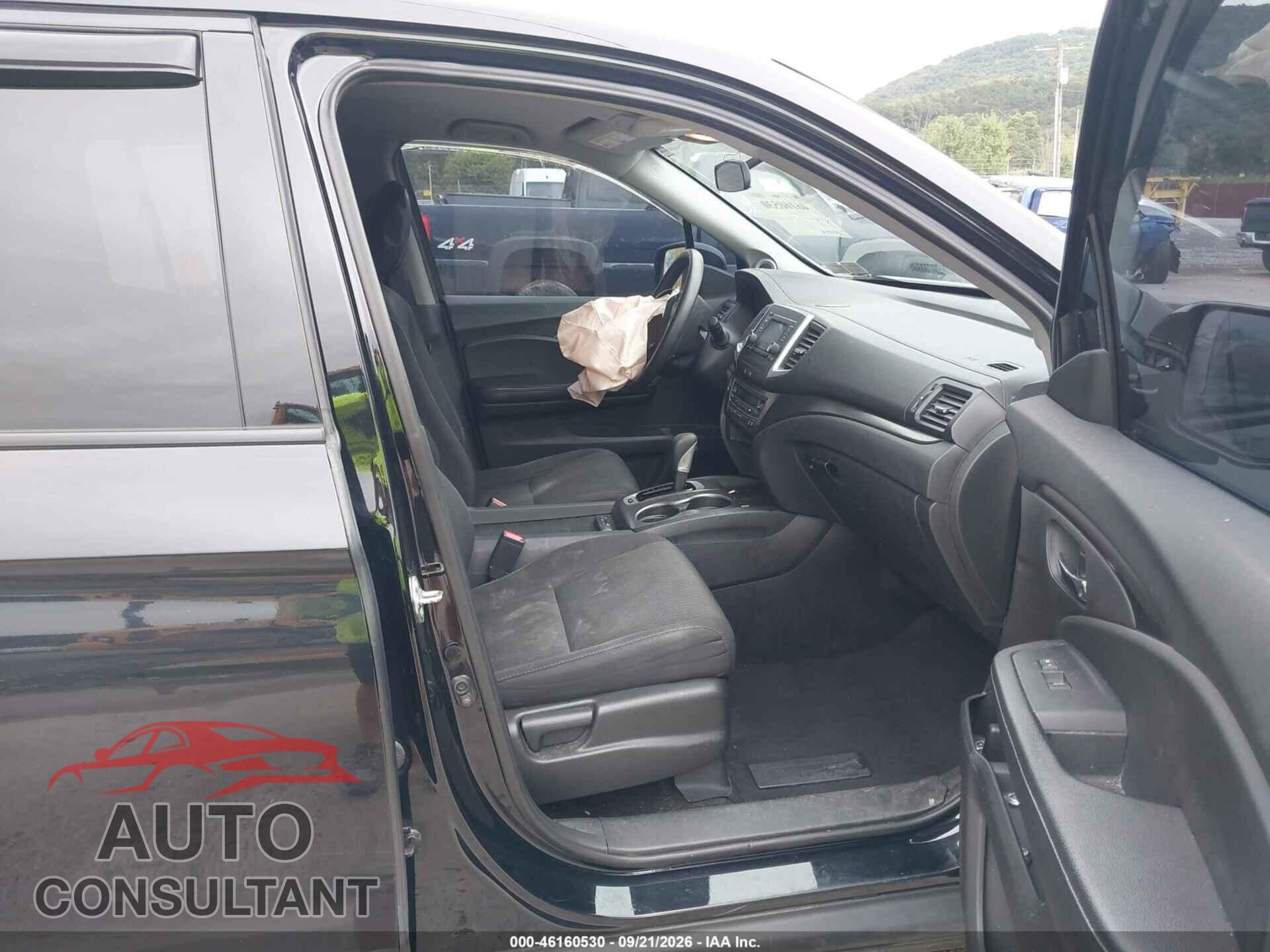 HONDA RIDGELINE 2017 - 5FPYK3F15HB012776