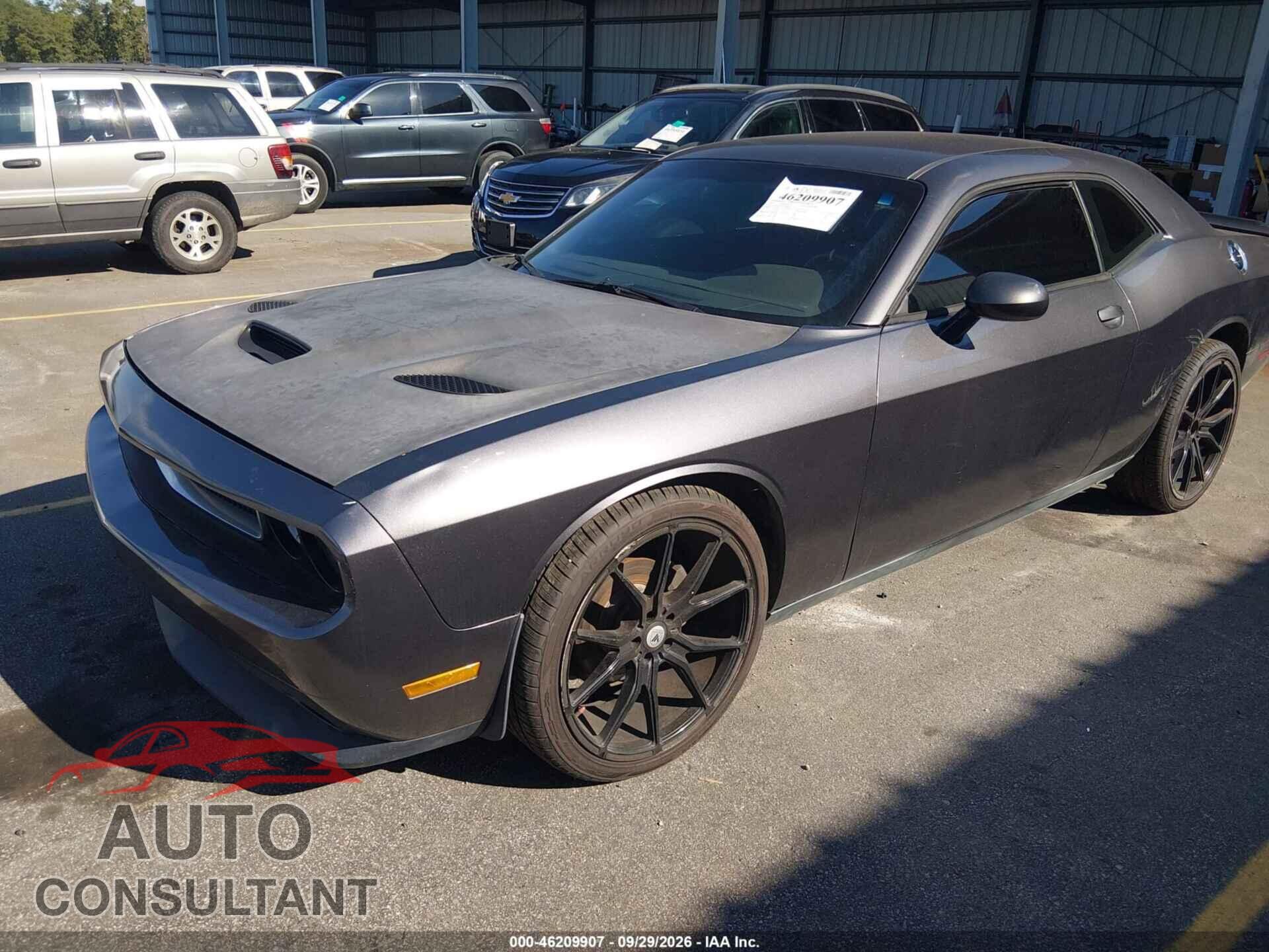 DODGE CHALLENGER 2013 - 2C3CDYAG2DH704492