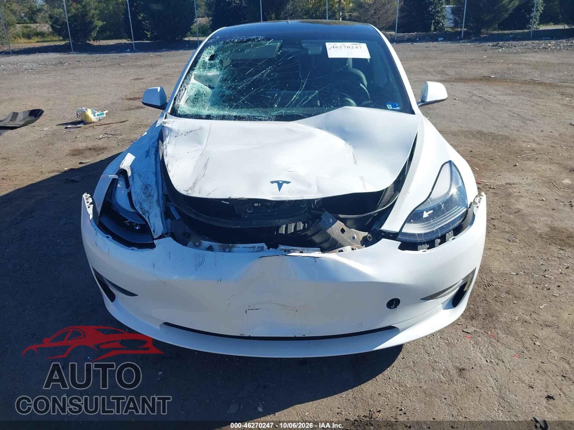 TESLA MODEL 3 2022 - 5YJ3E1EAXNF101481