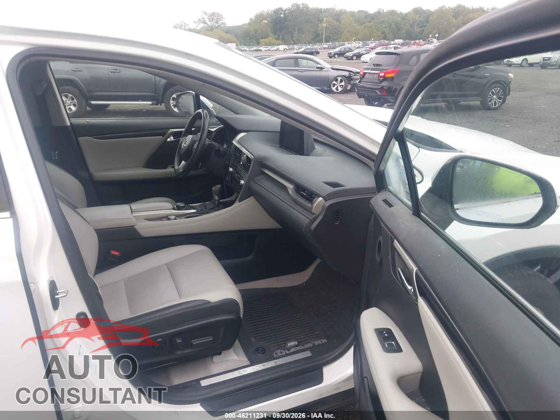 LEXUS RX 350 2017 - 2T2BZMCA8HC120359