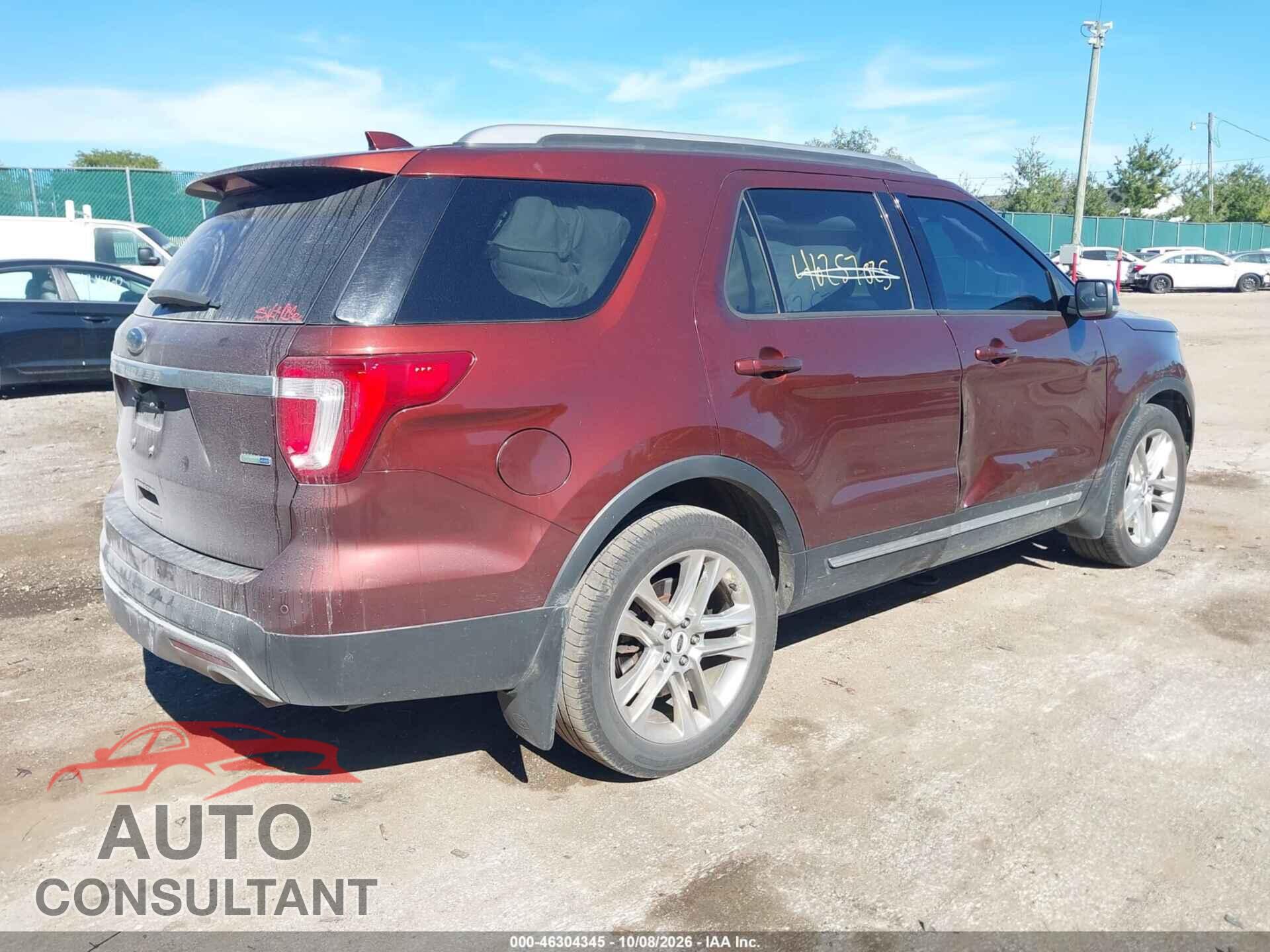 FORD EXPLORER 2016 - 1FM5K8D87GGD18032