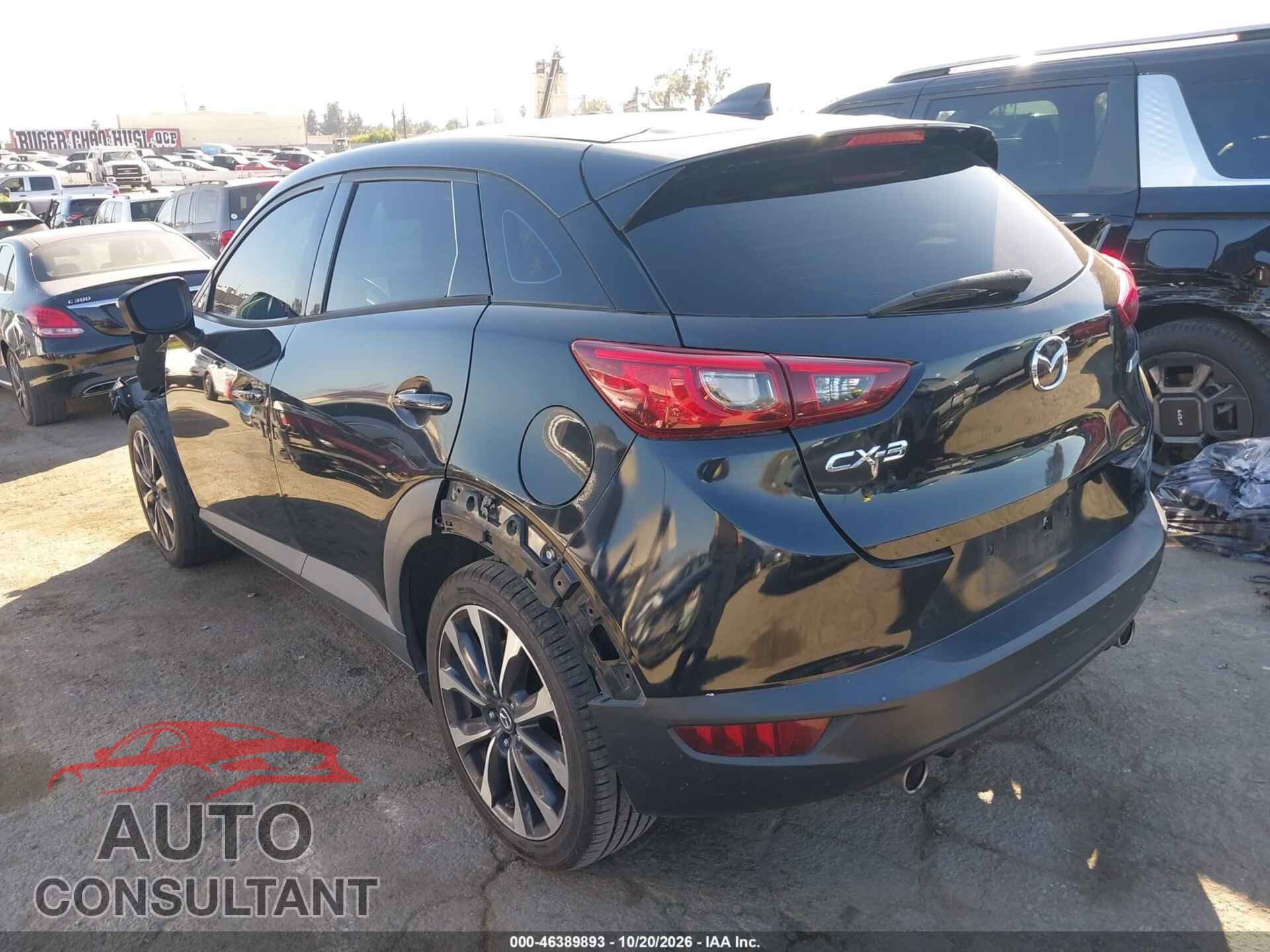 MAZDA CX-3 2019 - JM1DKDC70K0421571
