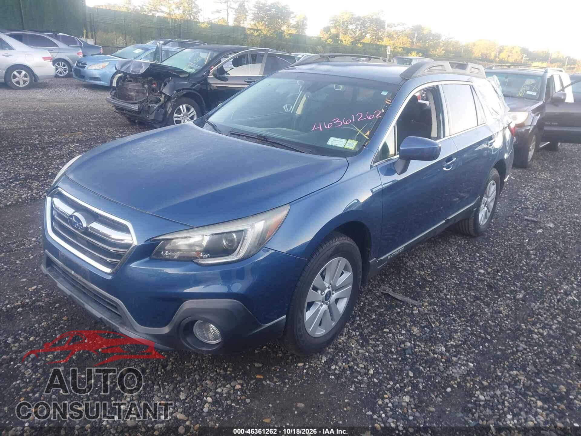 SUBARU OUTBACK 2019 - 4S4BSAFC2K3355341