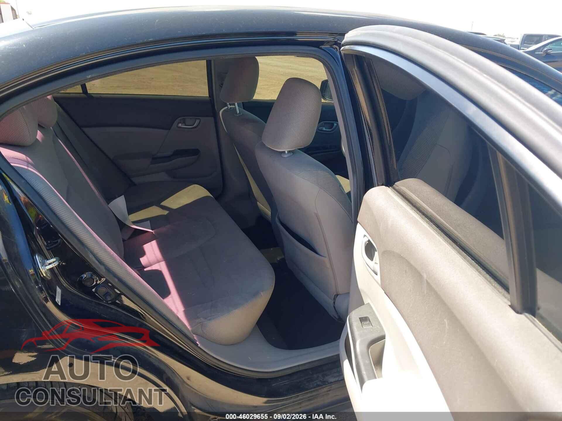 HONDA CIVIC 2012 - 19XFB2F50CE078146