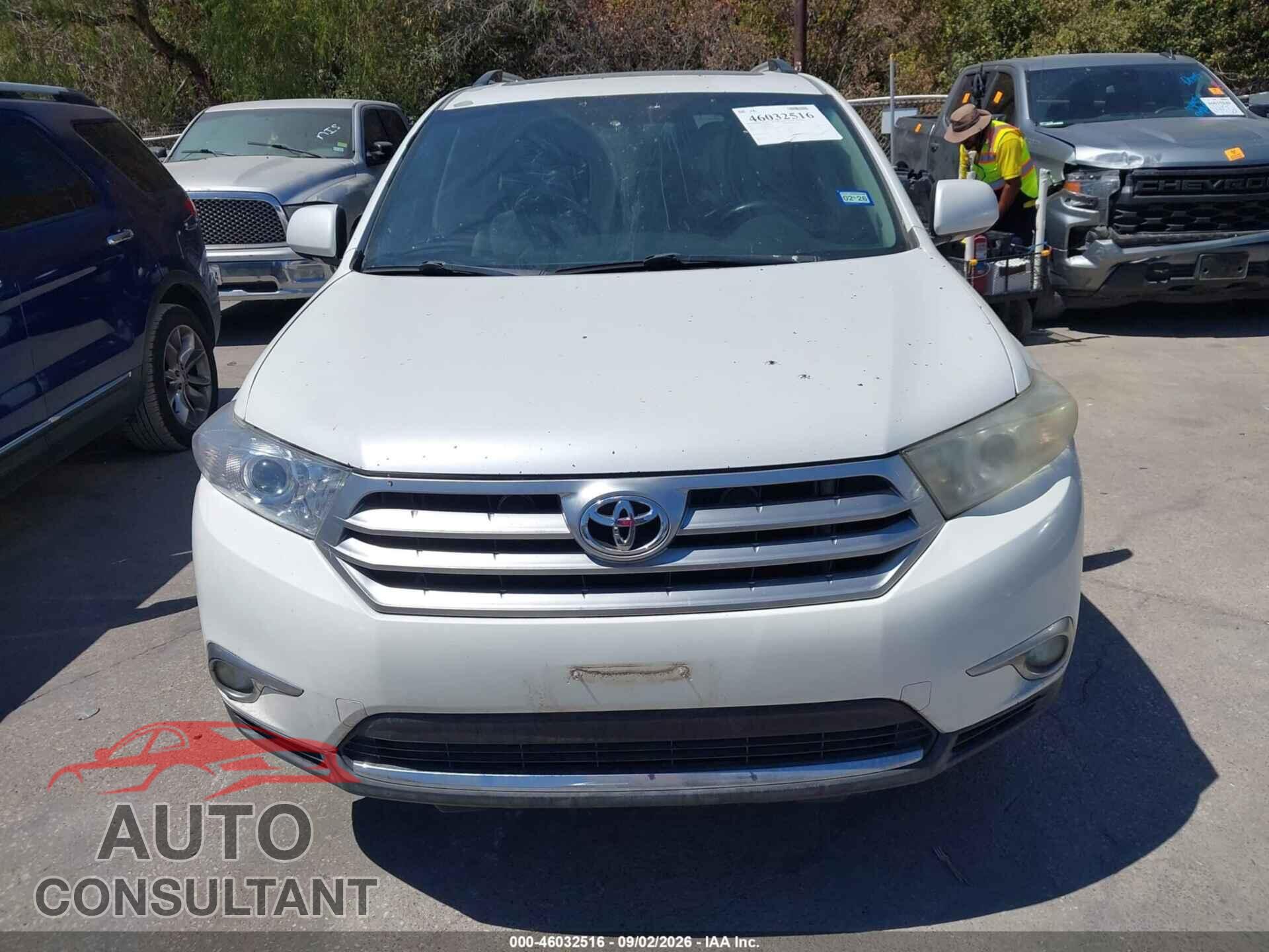TOYOTA HIGHLANDER 2011 - 5TDYK3EH4BS039185