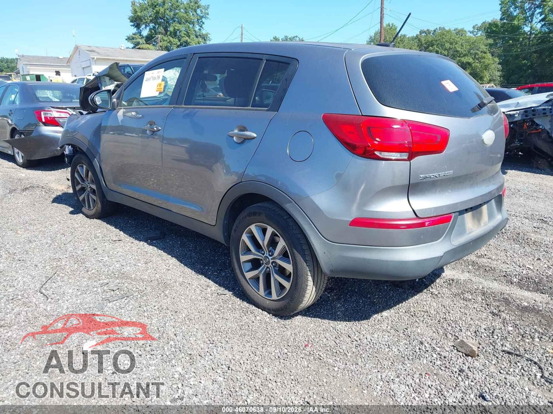 KIA SPORTAGE 2014 - KNDPB3AC3E7564579