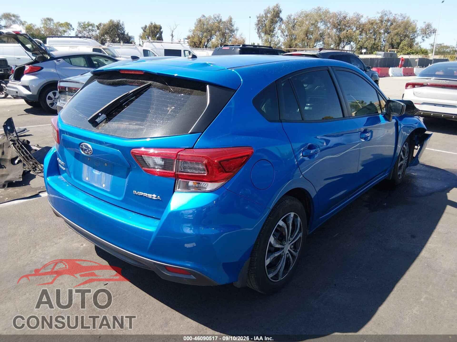 SUBARU IMPREZA 2020 - 4S3GTAB64L3726329