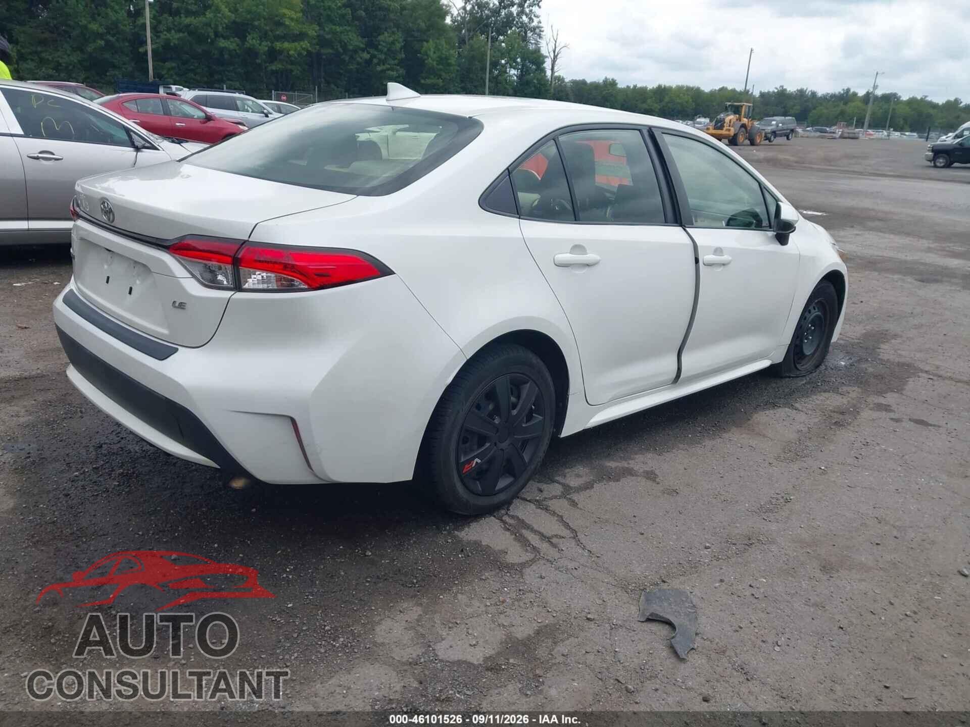 TOYOTA COROLLA 2020 - JTDEPRAE4LJ014580