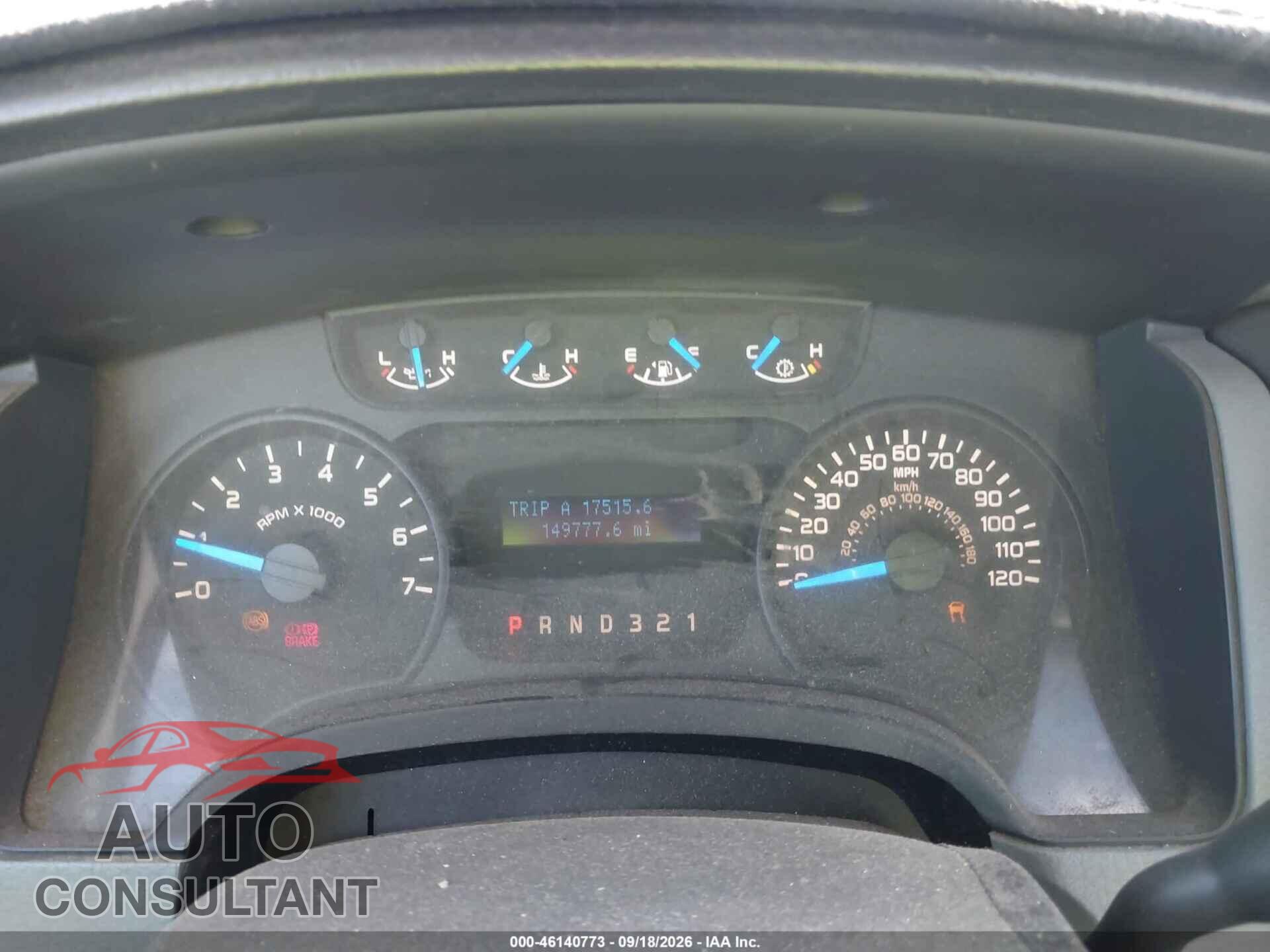 FORD F-150 2014 - 1FTMF1CM0EFB47508