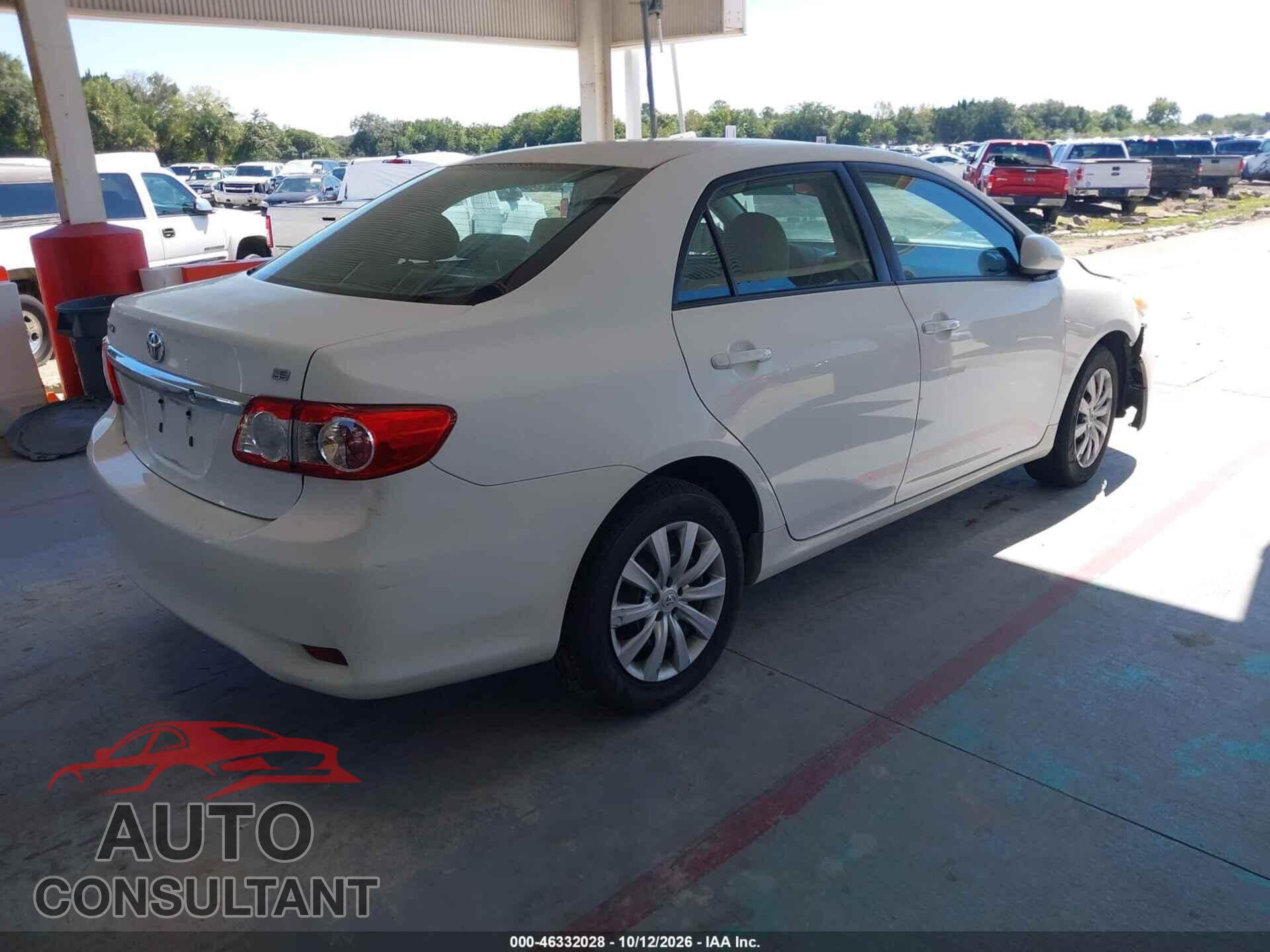 TOYOTA COROLLA 2012 - 2T1BU4EE2CC868617