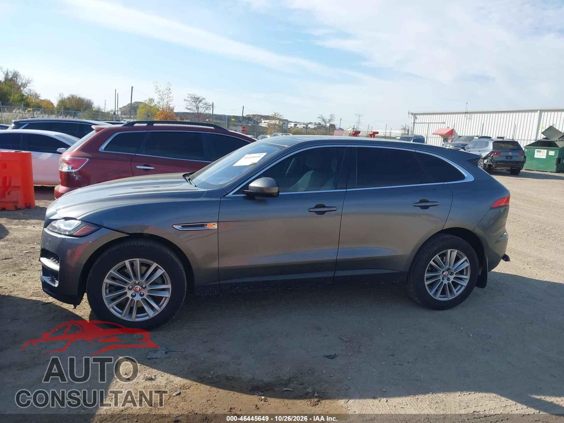JAGUAR F-PACE 2017 - SADCK2BV2HA498448