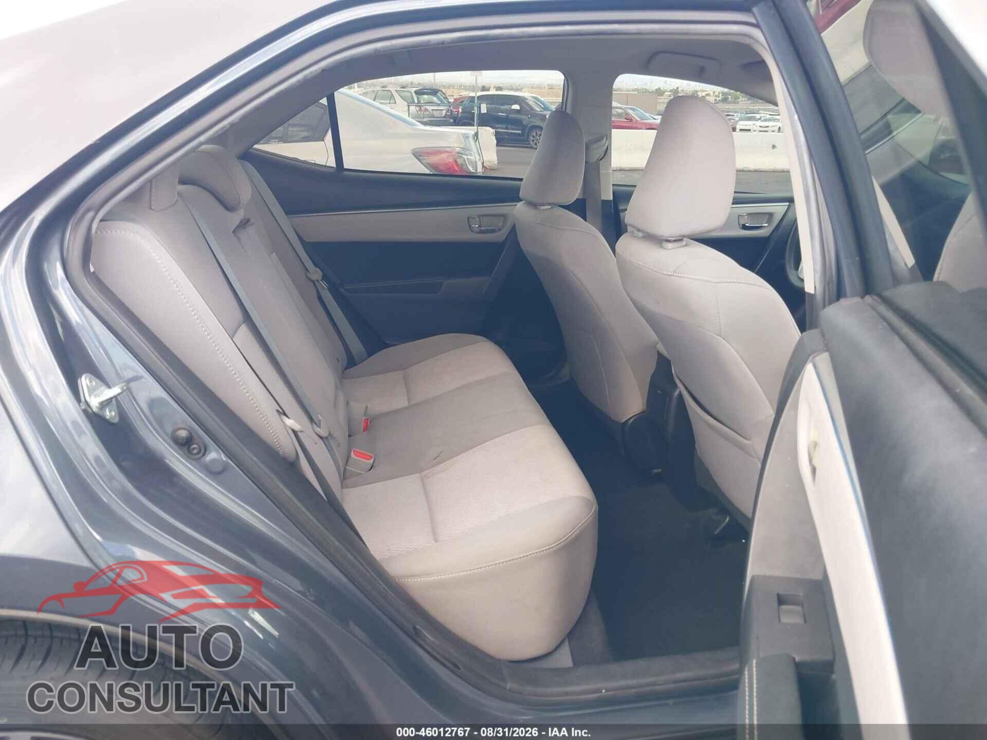 TOYOTA COROLLA 2015 - 5YFBURHE7FP275543