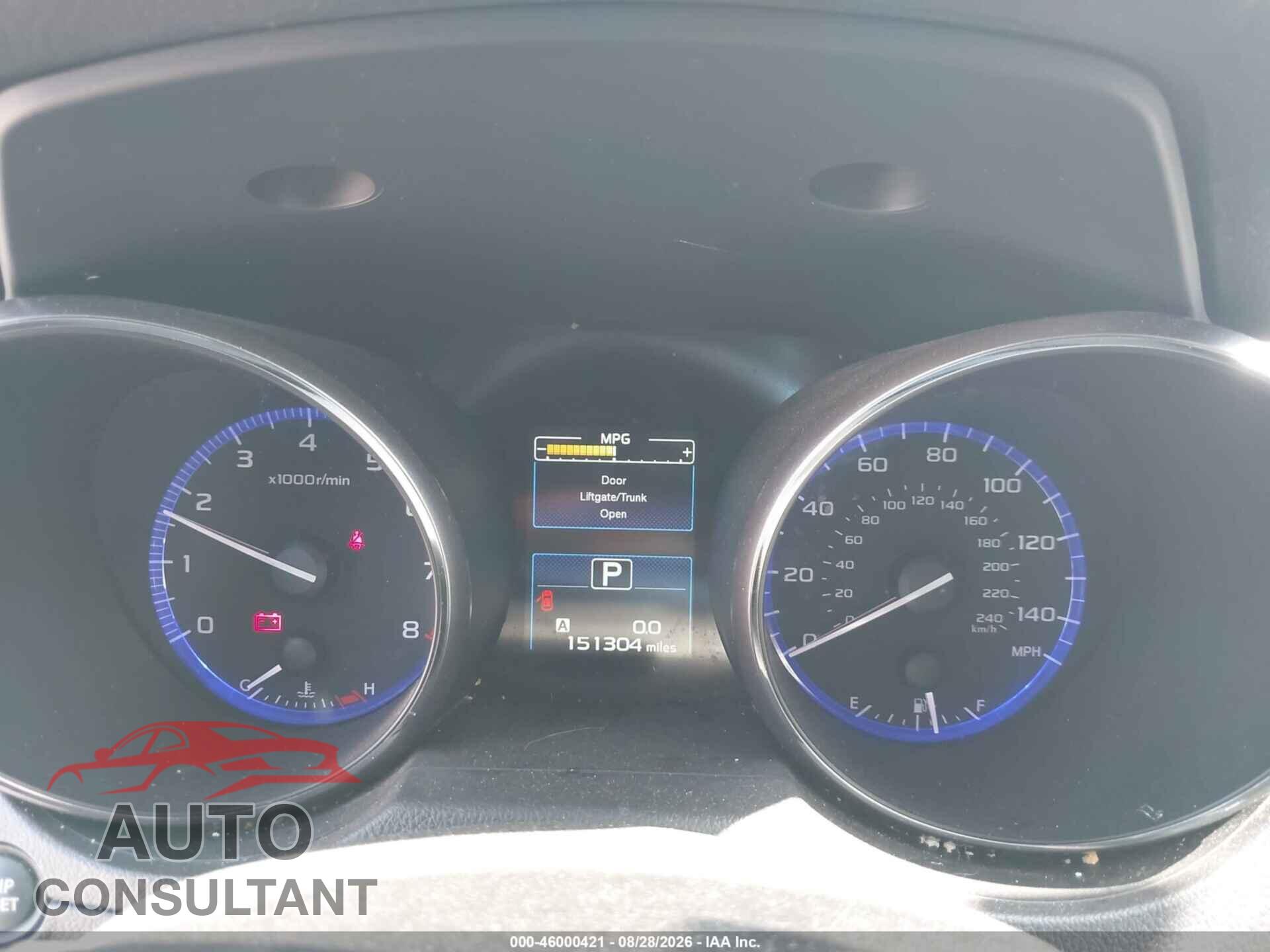 SUBARU OUTBACK 2015 - 4S4BSBCC9F3201578