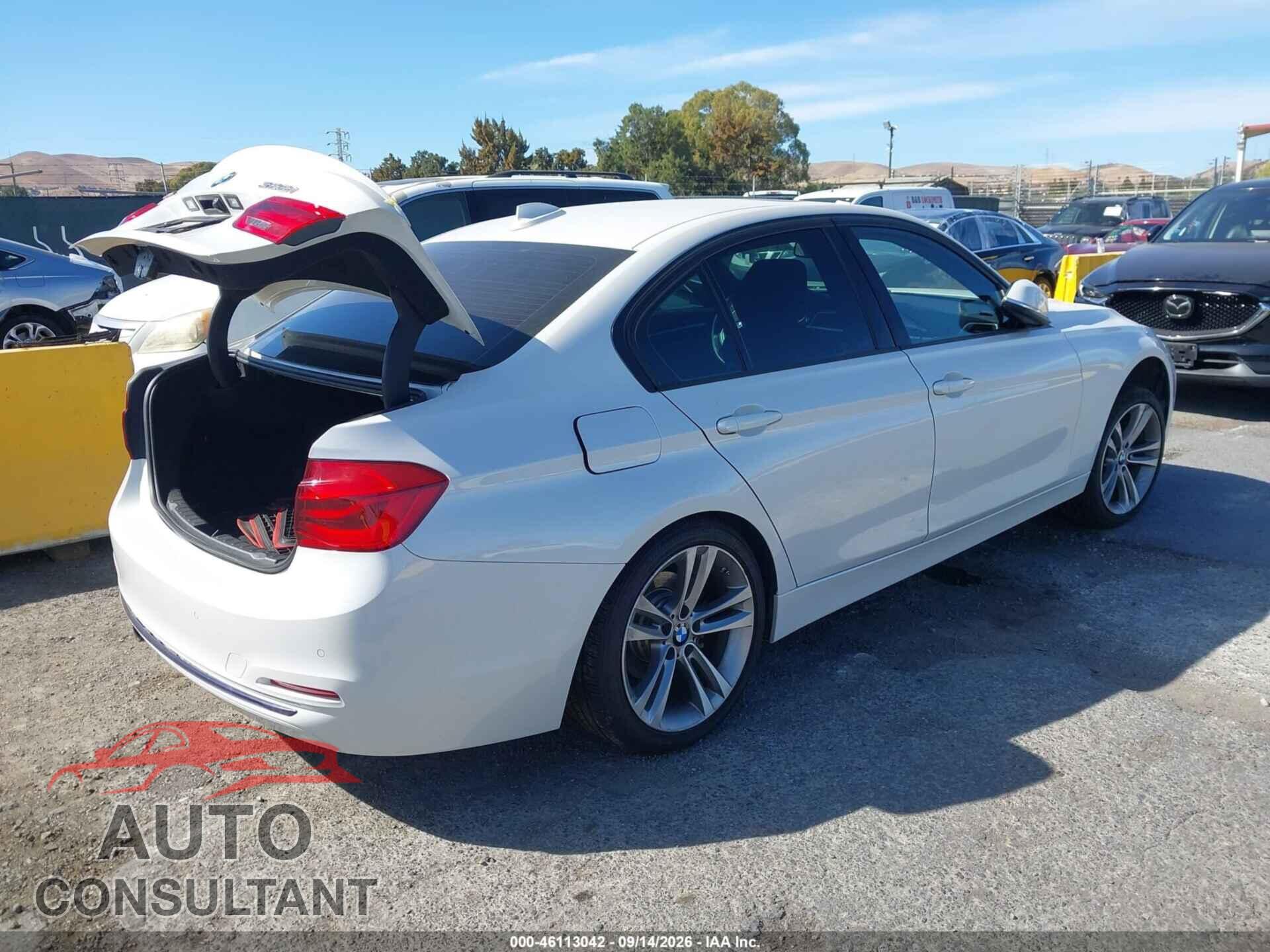 BMW 328I 2016 - WBA8E3G53GNU04105
