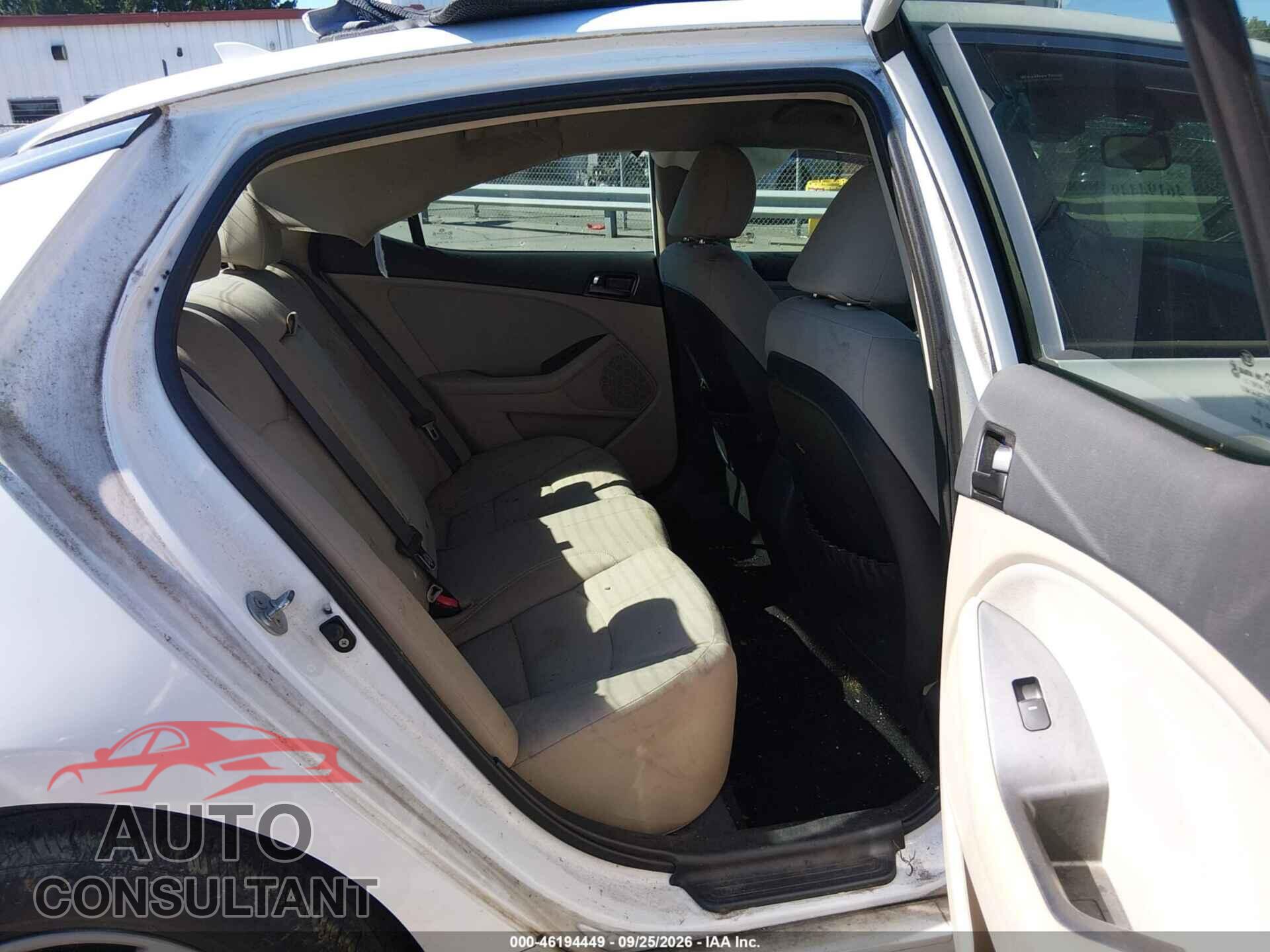 KIA OPTIMA 2013 - KNAGM4A75D5374681