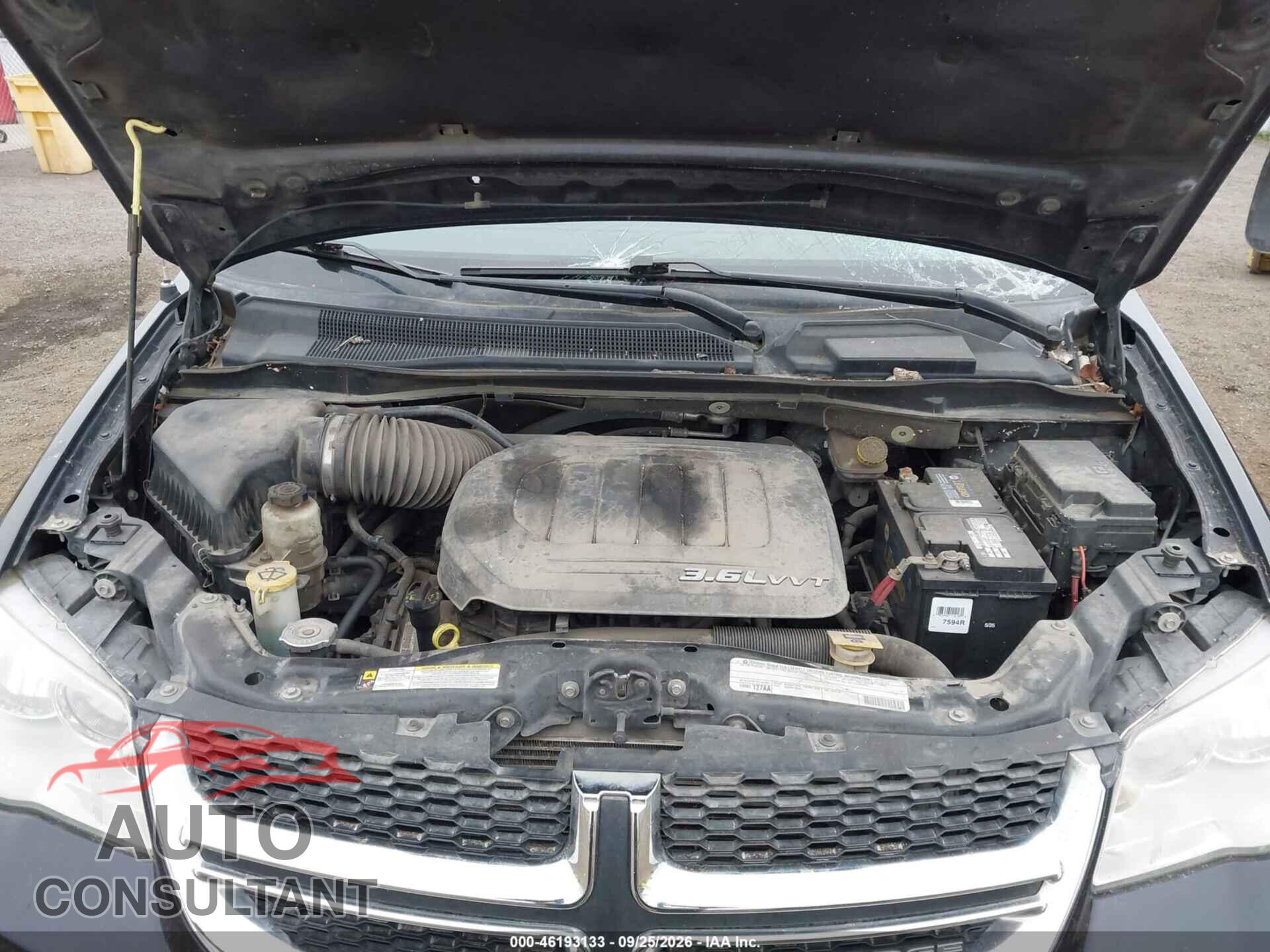 DODGE GRAND CARAVAN 2011 - 2D4RN3DGXBR623350