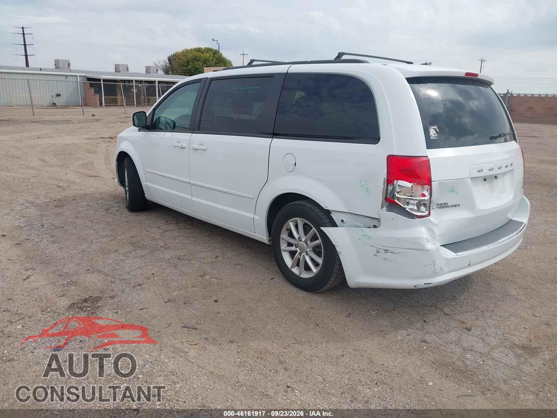DODGE GRAND CARAVAN 2016 - 2C4RDGCG6GR340220